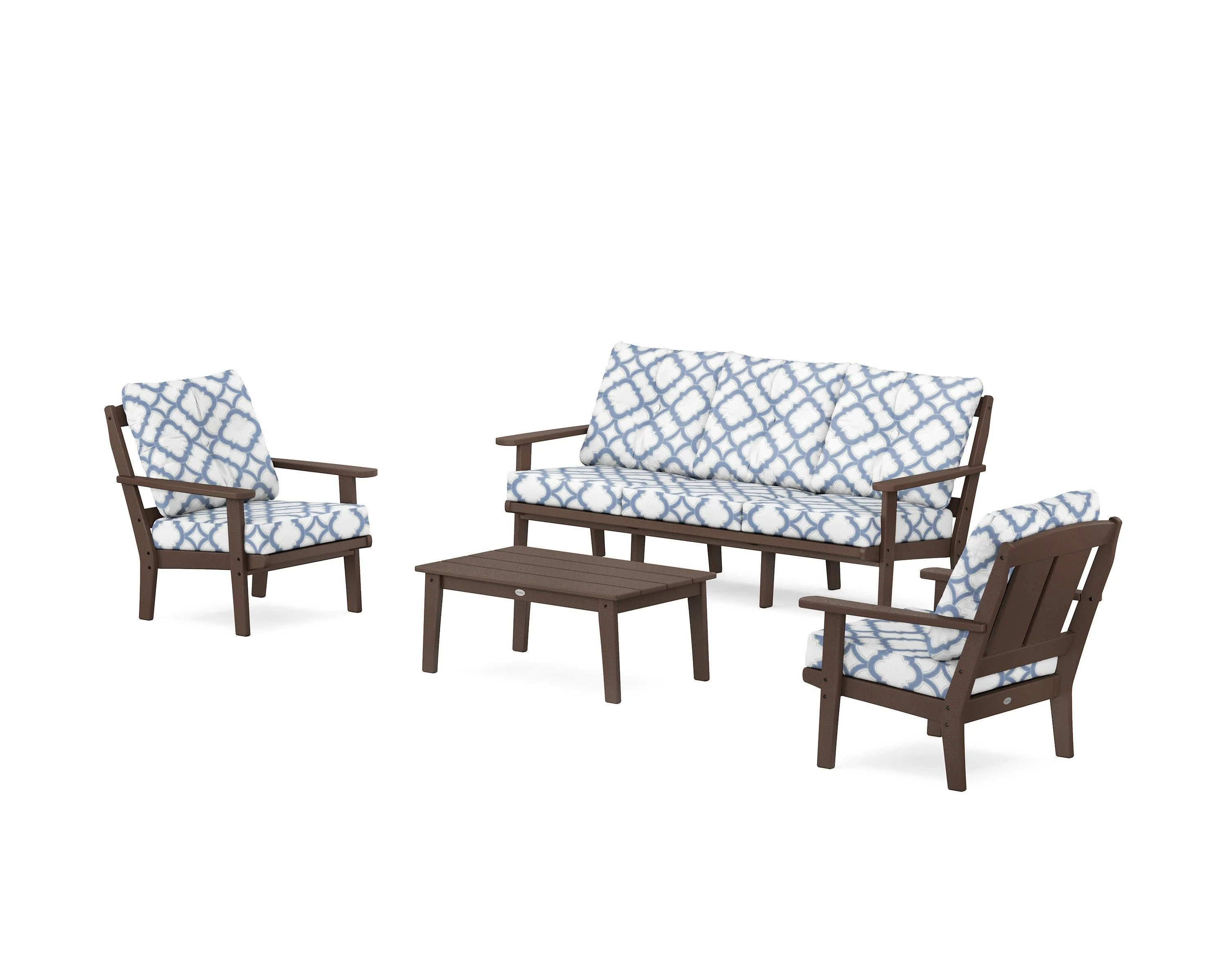 Mission 4-Piece Deep Seating Set with Sofa - Image 172