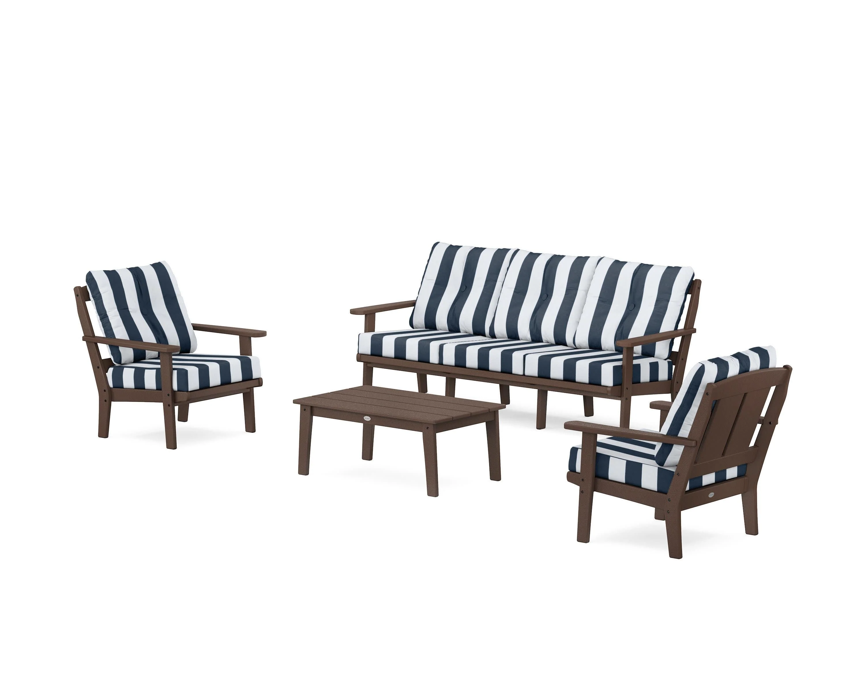 Mission 4-Piece Deep Seating Set with Sofa - Image 173