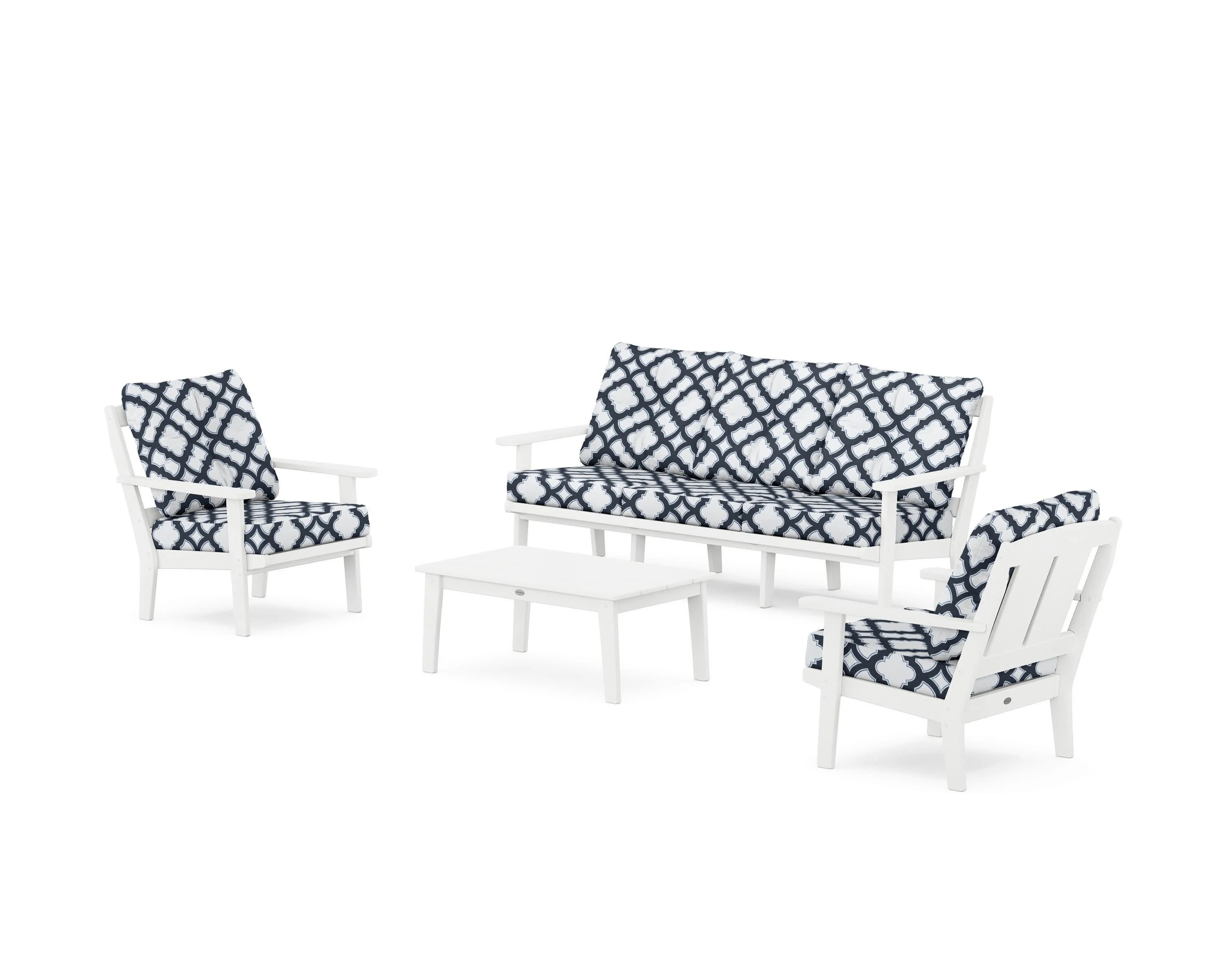 Mission 4-Piece Deep Seating Set with Sofa - Image 181