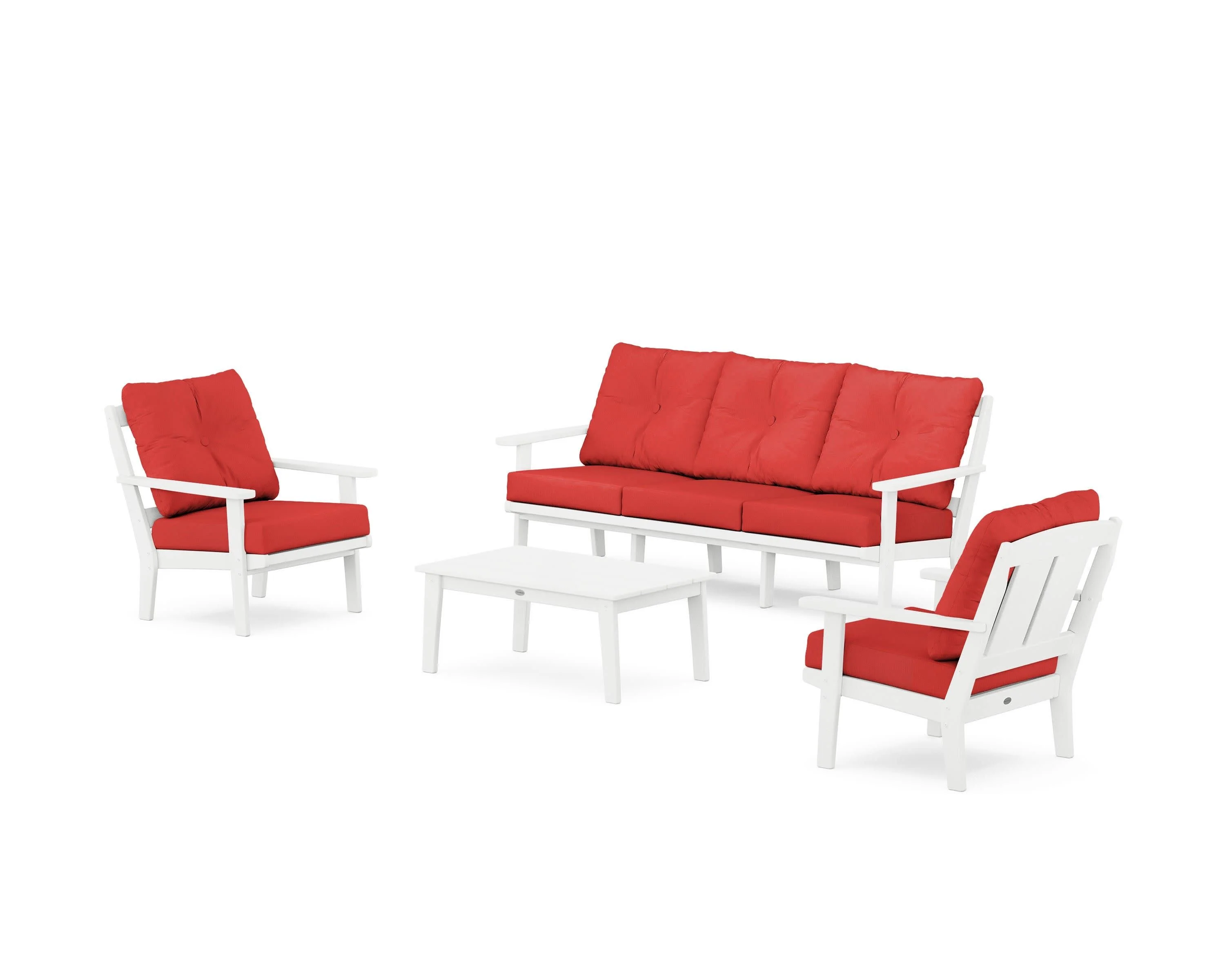 Mission 4-Piece Deep Seating Set with Sofa - Image 182