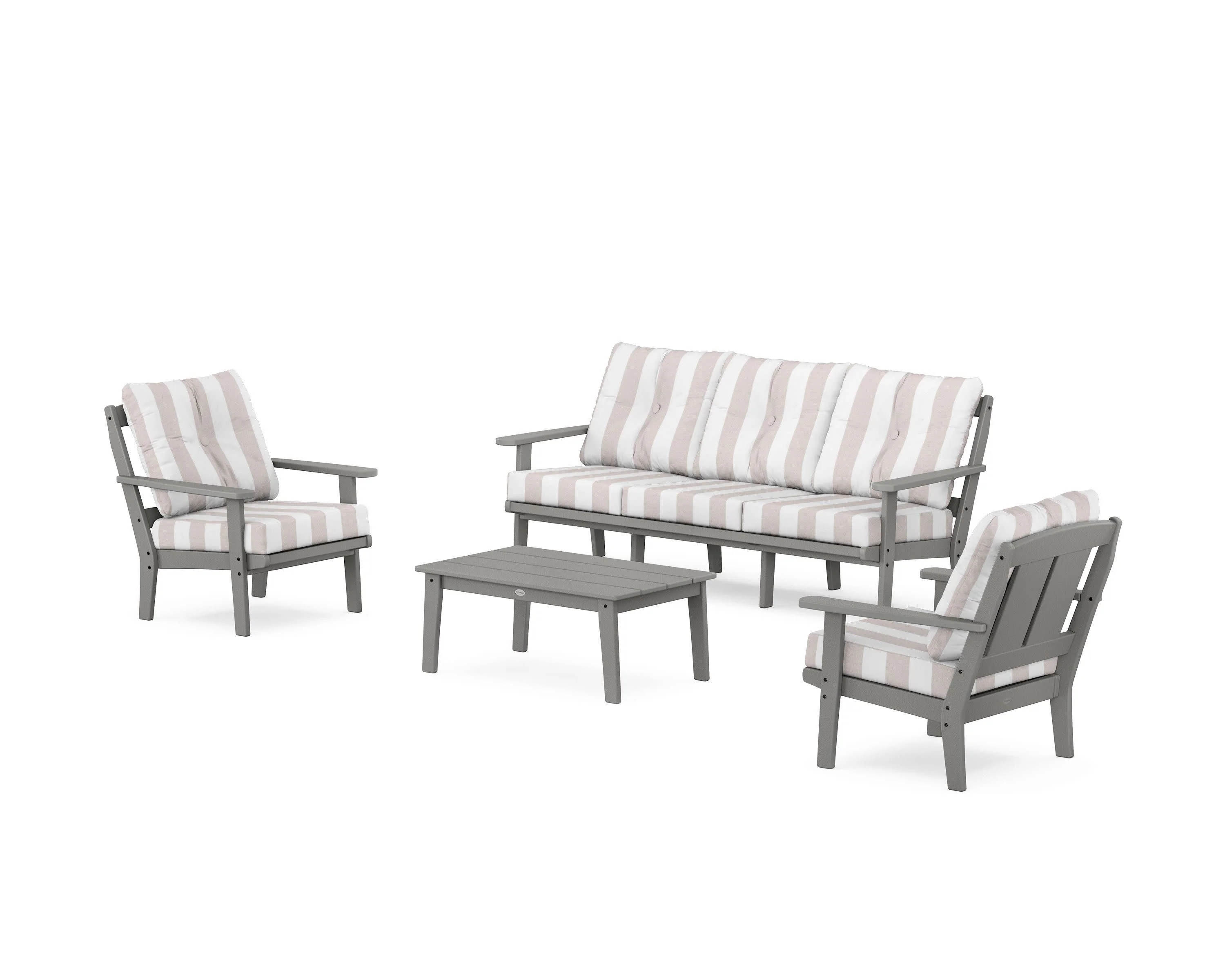 Mission 4-Piece Deep Seating Set with Sofa - Image 183