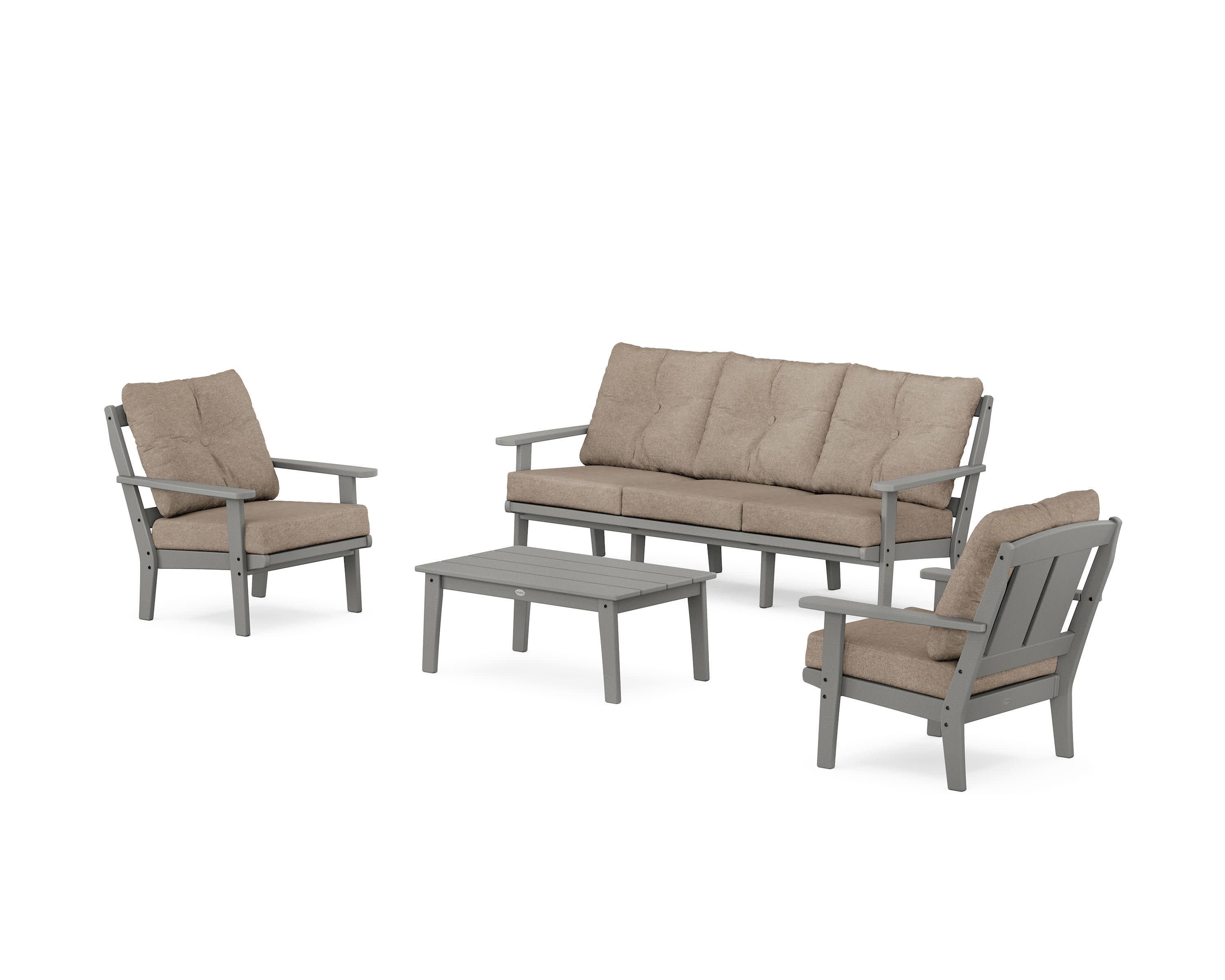 Mission 4-Piece Deep Seating Set with Sofa - Image 184