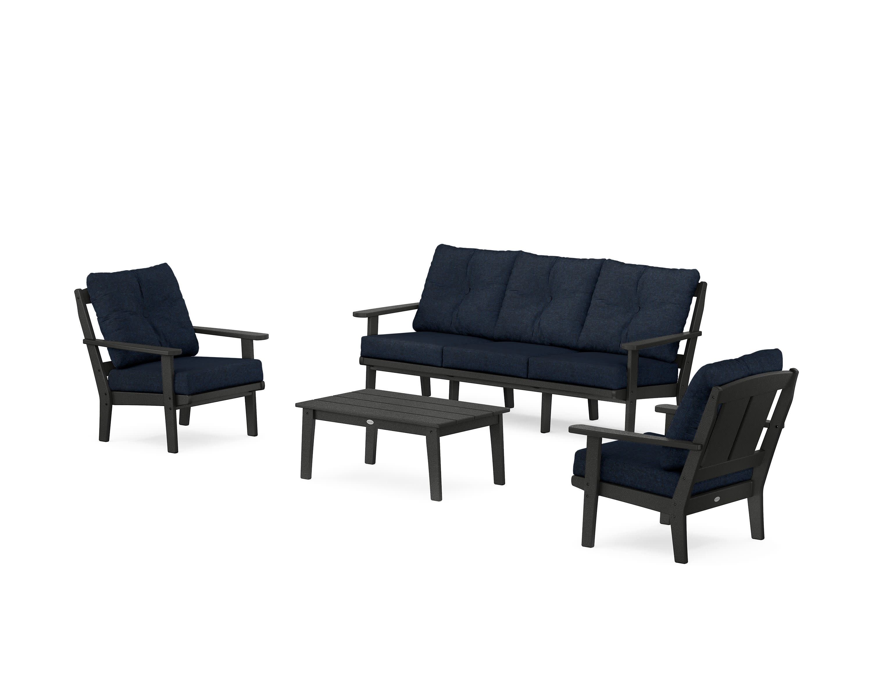 Mission 4-Piece Deep Seating Set with Sofa - Image 188