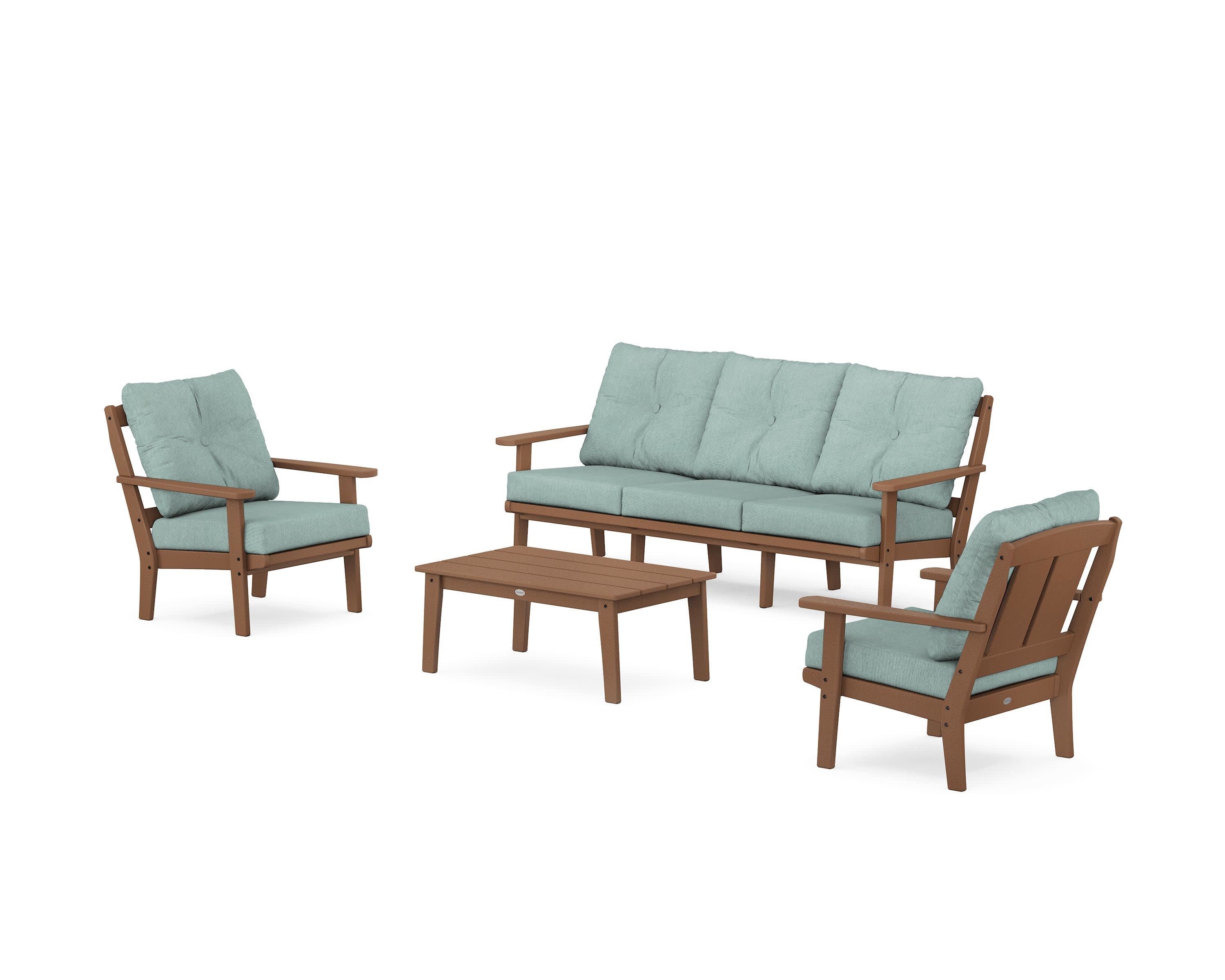 Mission 4-Piece Deep Seating Set with Sofa - Image 190