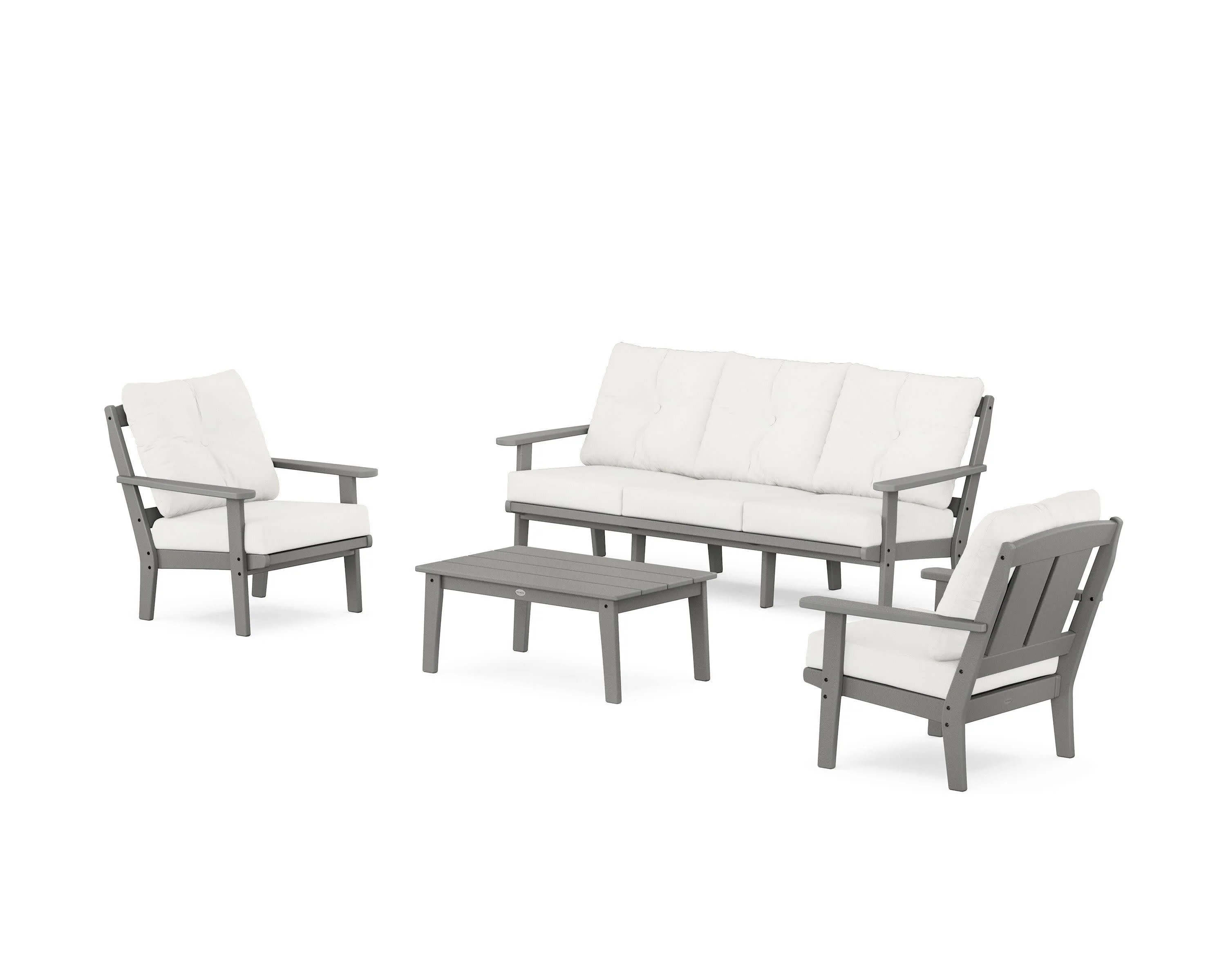 Mission 4-Piece Deep Seating Set with Sofa - Image 191