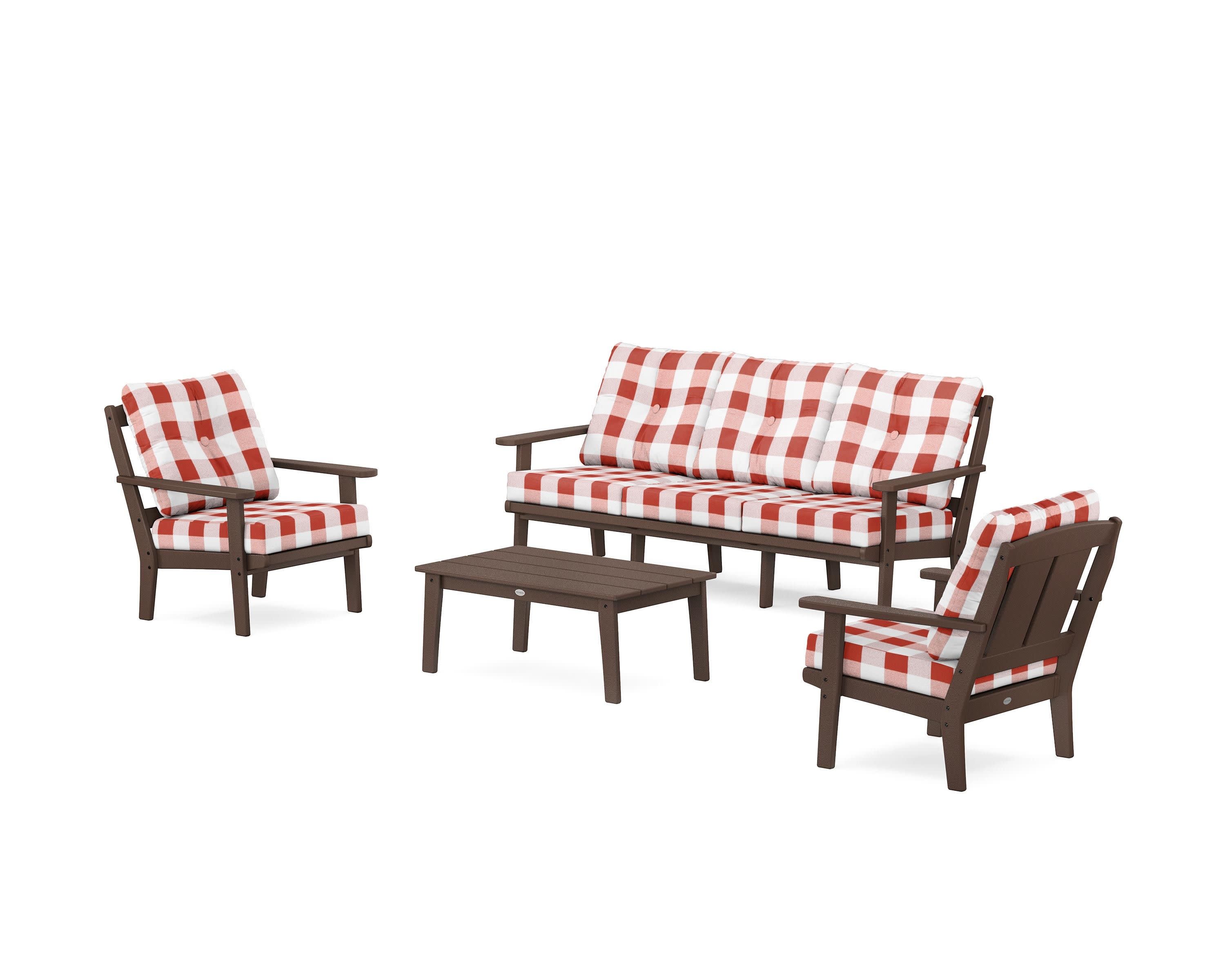 Mission 4-Piece Deep Seating Set with Sofa - Image 195