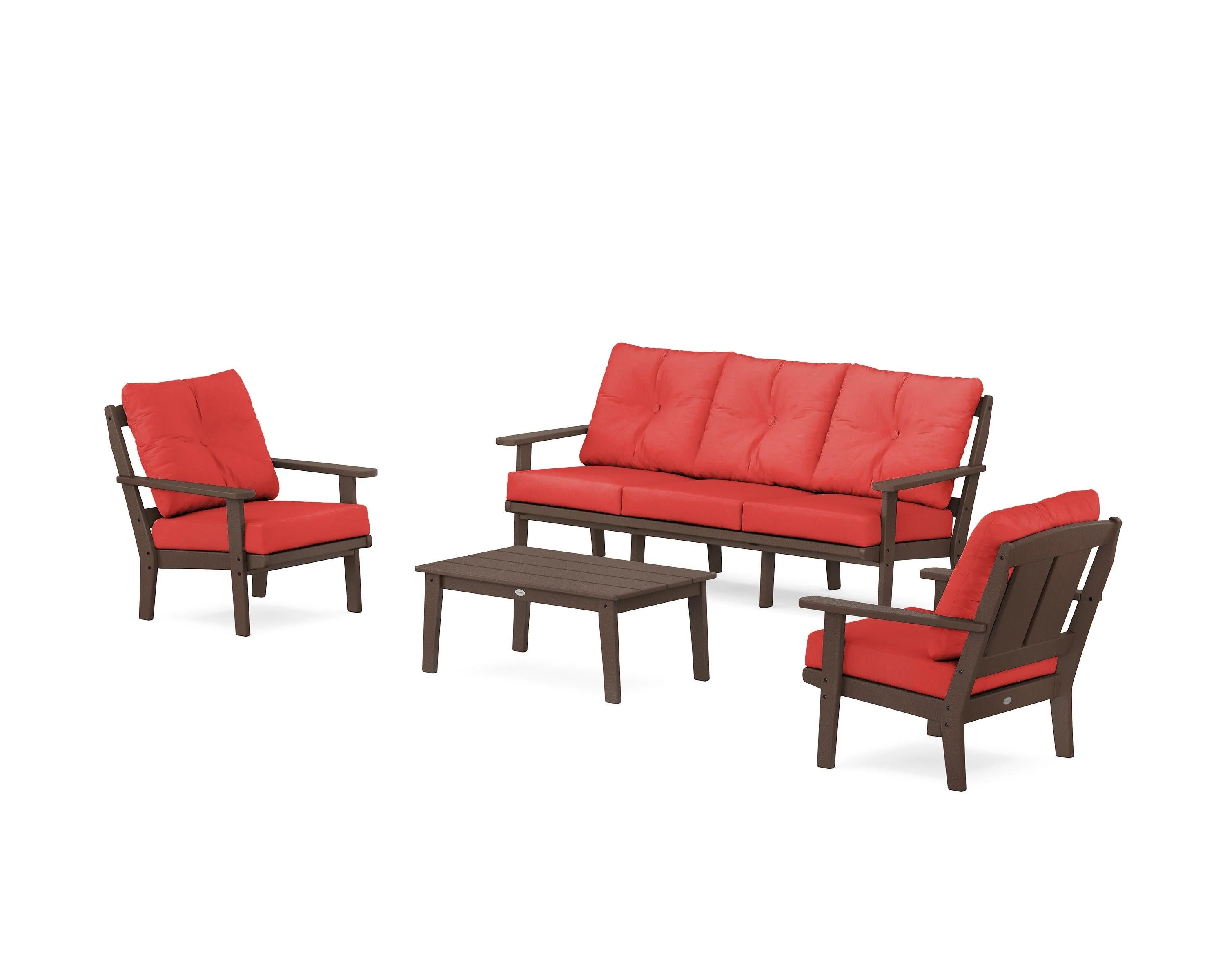 Mission 4-Piece Deep Seating Set with Sofa - Image 196