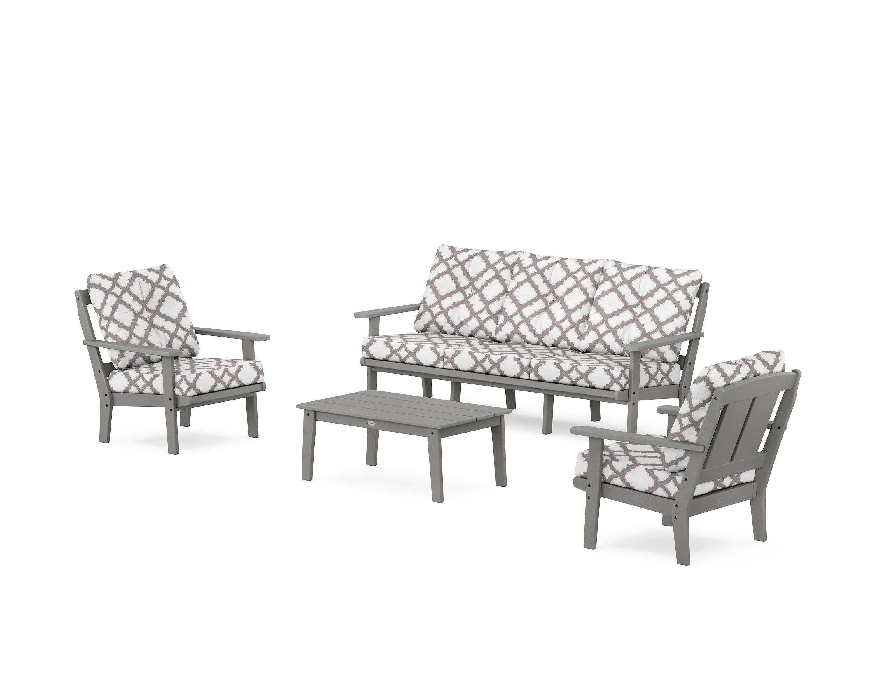 Mission 4-Piece Deep Seating Set with Sofa - Image 199