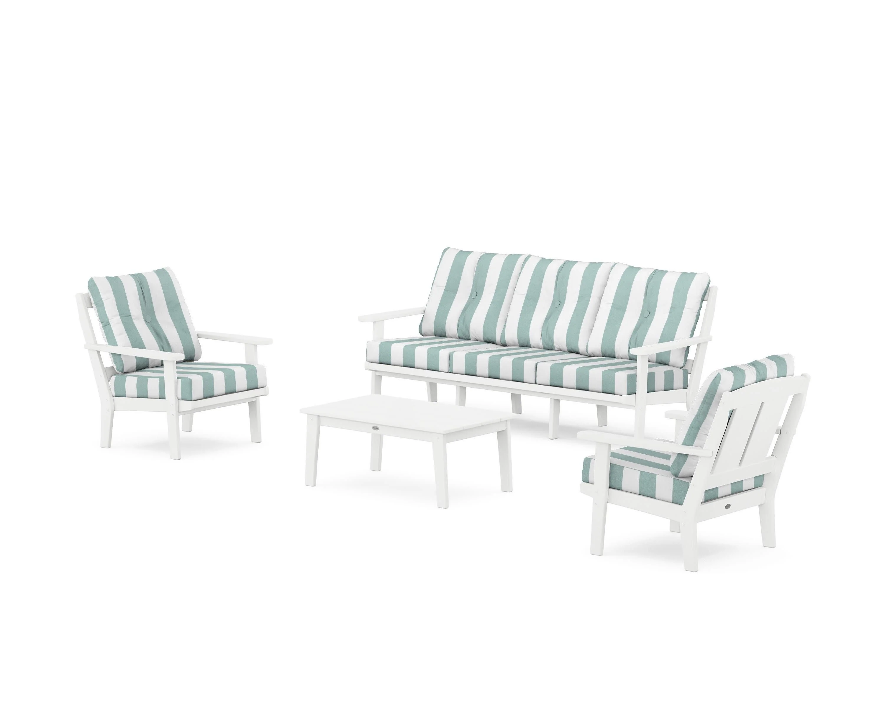 Mission 4-Piece Deep Seating Set with Sofa - Image 201