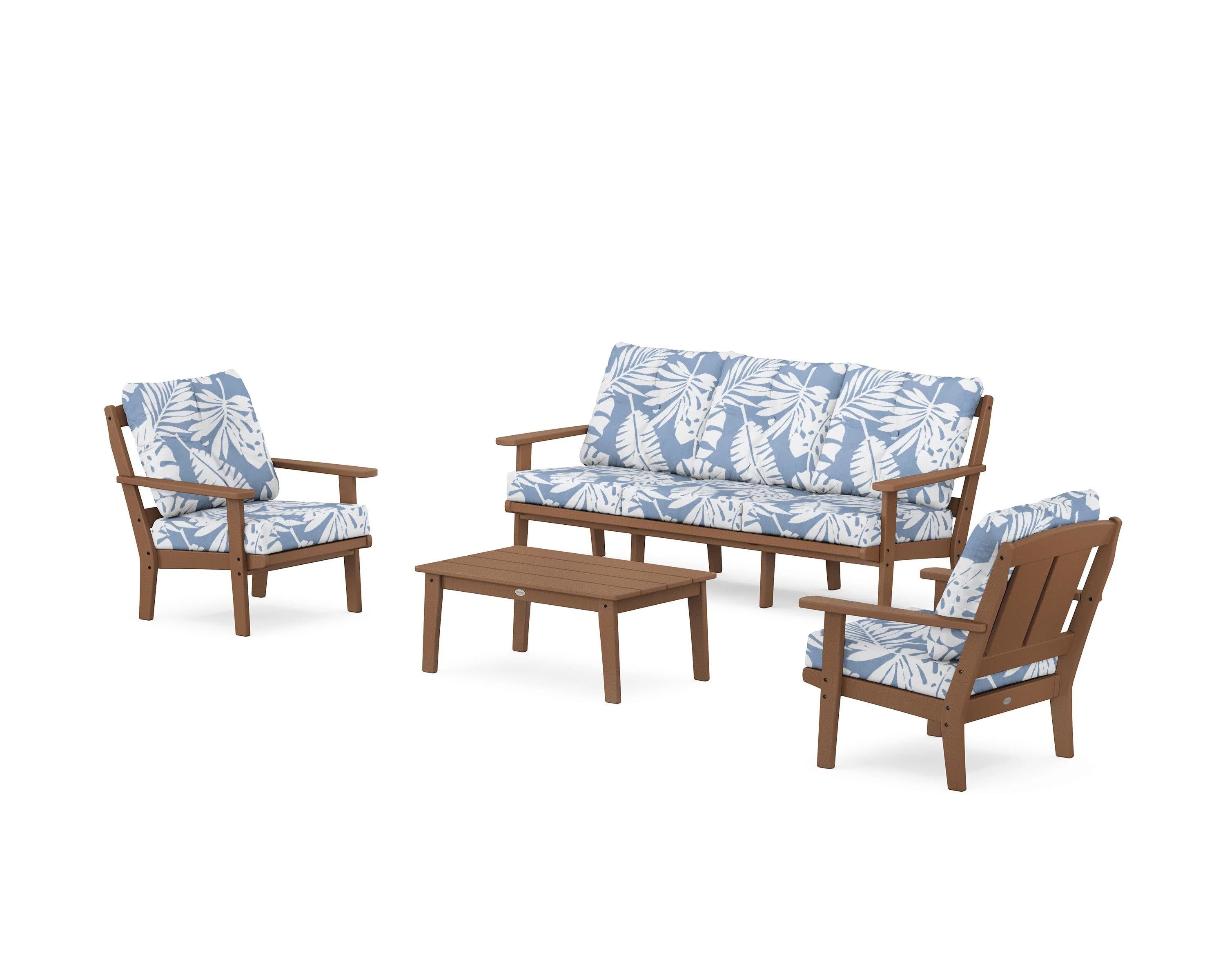 Mission 4-Piece Deep Seating Set with Sofa - Image 202