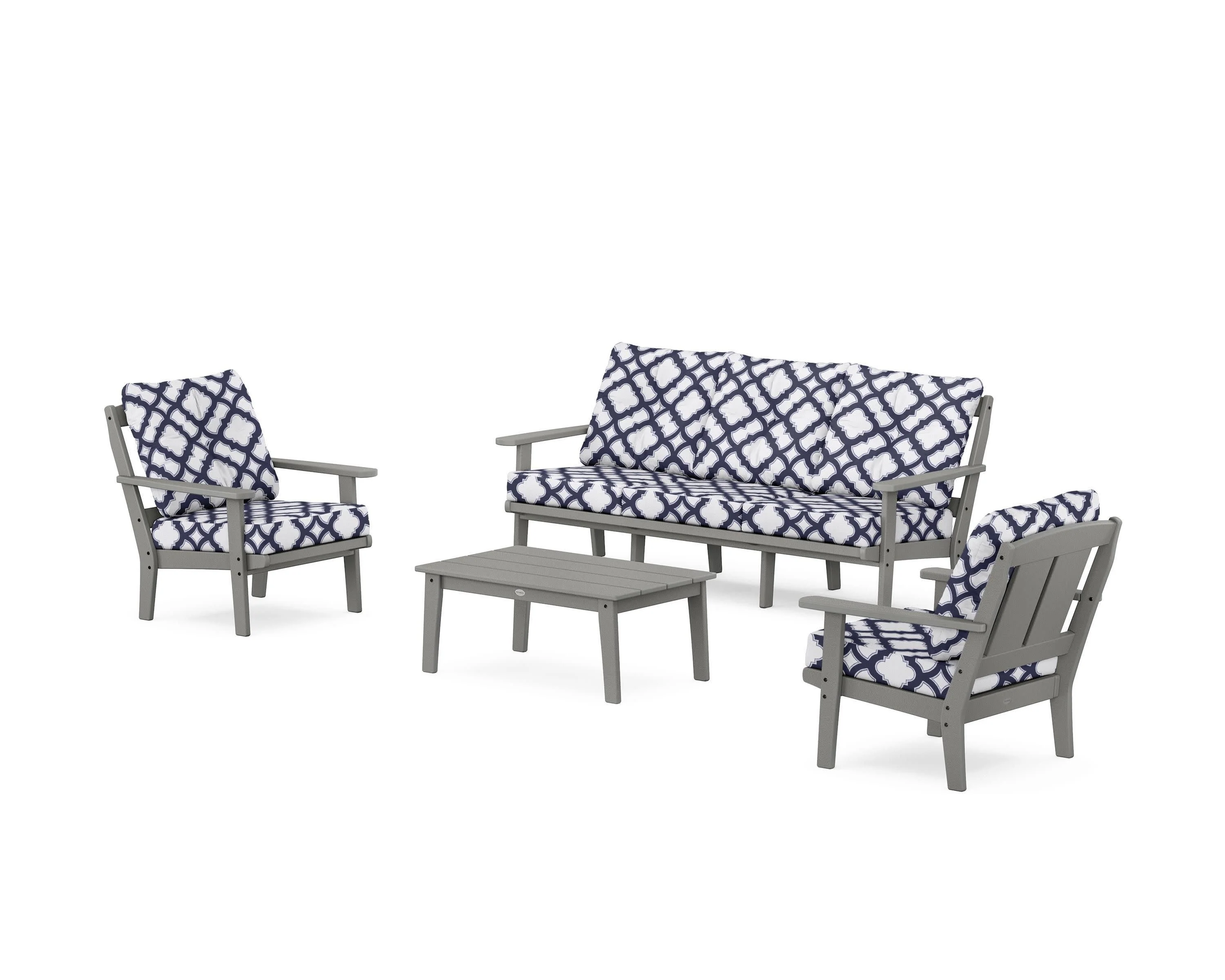 Mission 4-Piece Deep Seating Set with Sofa - Image 203