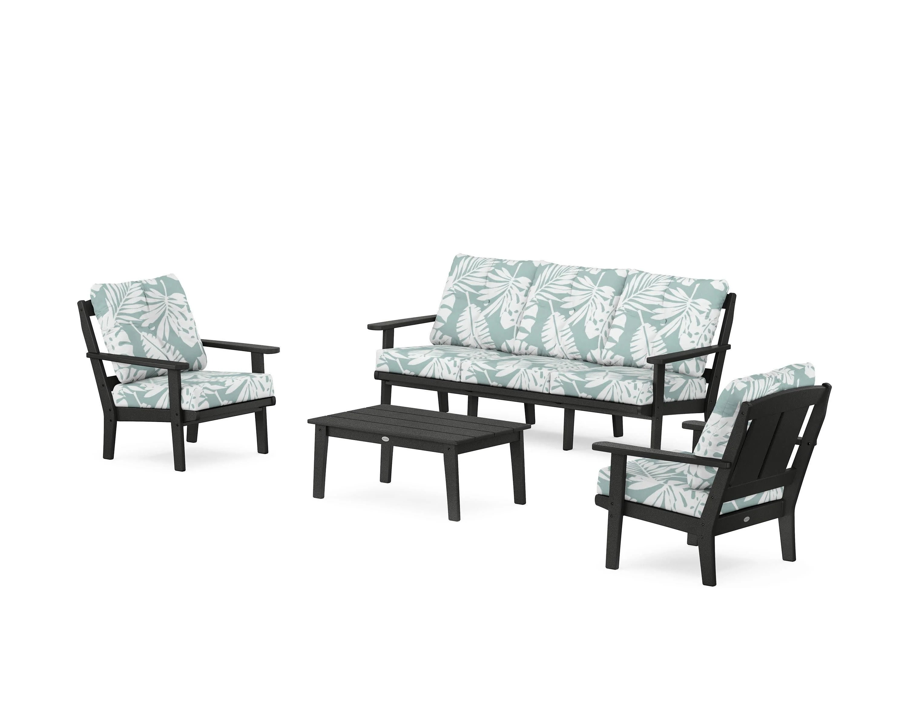 Mission 4-Piece Deep Seating Set with Sofa - Image 204