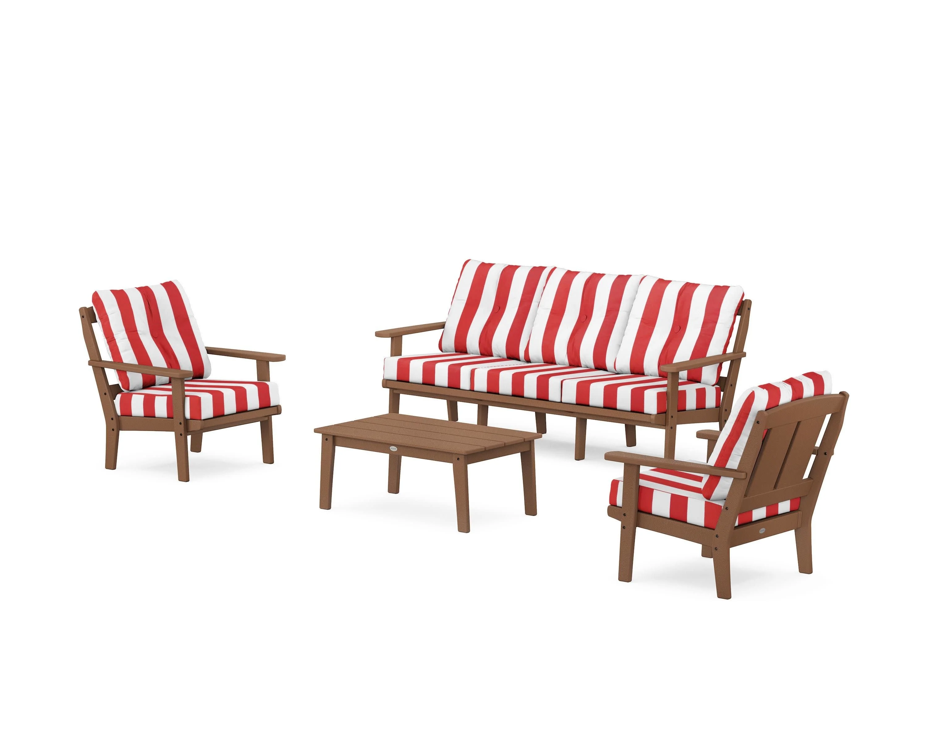 Mission 4-Piece Deep Seating Set with Sofa - Image 209