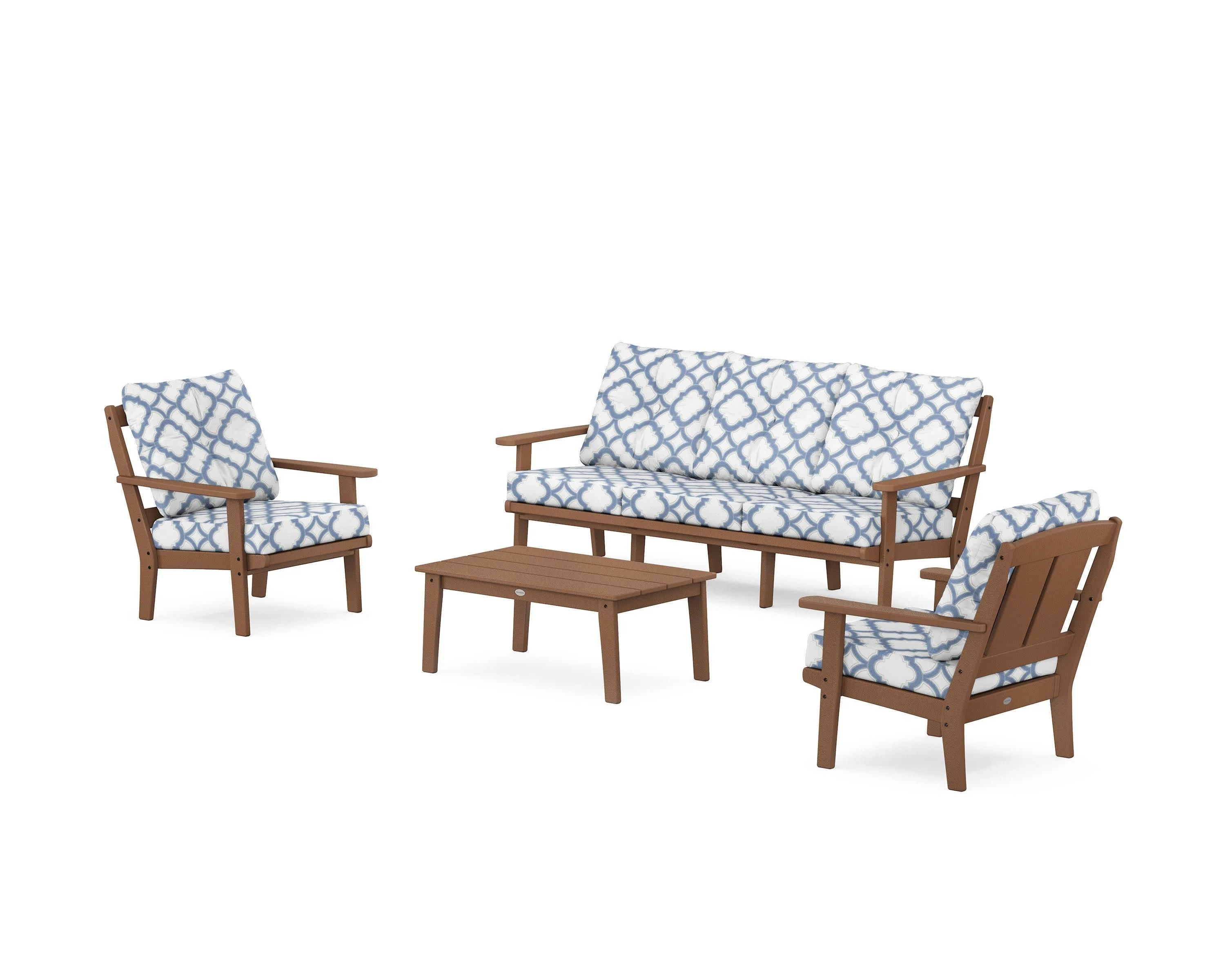 Mission 4-Piece Deep Seating Set with Sofa - Image 24