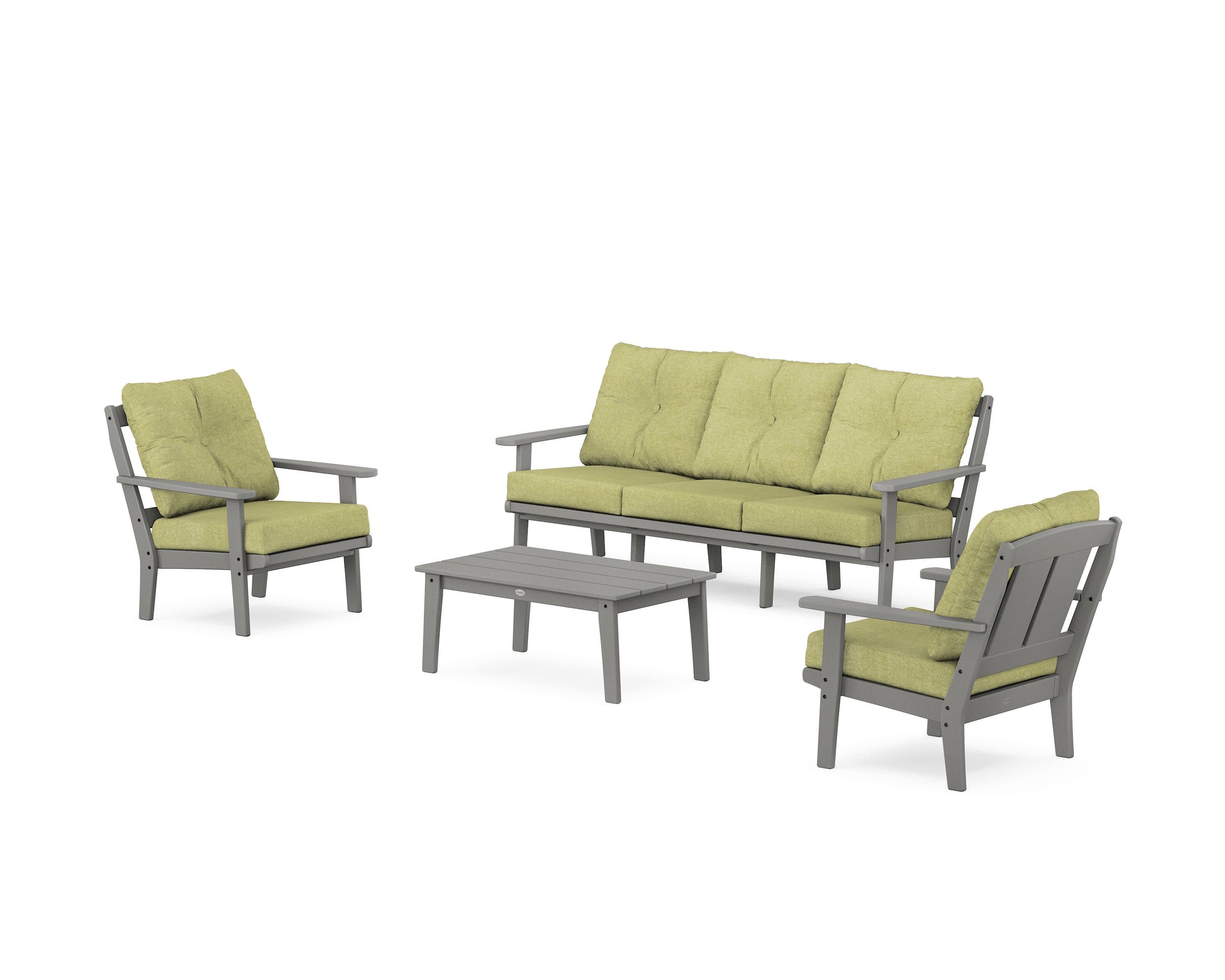 Mission 4-Piece Deep Seating Set with Sofa - Image 26