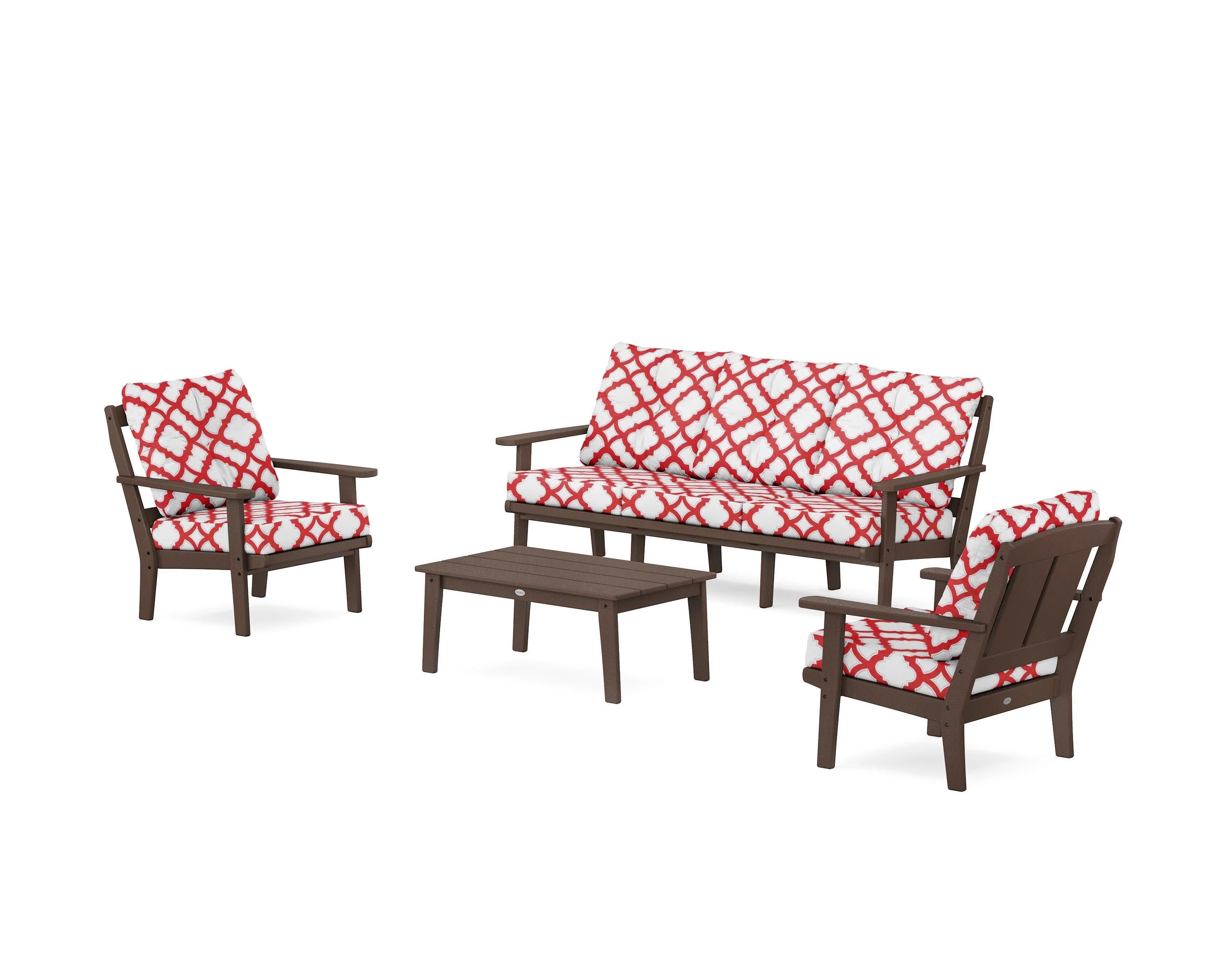Mission 4-Piece Deep Seating Set with Sofa - Image 27