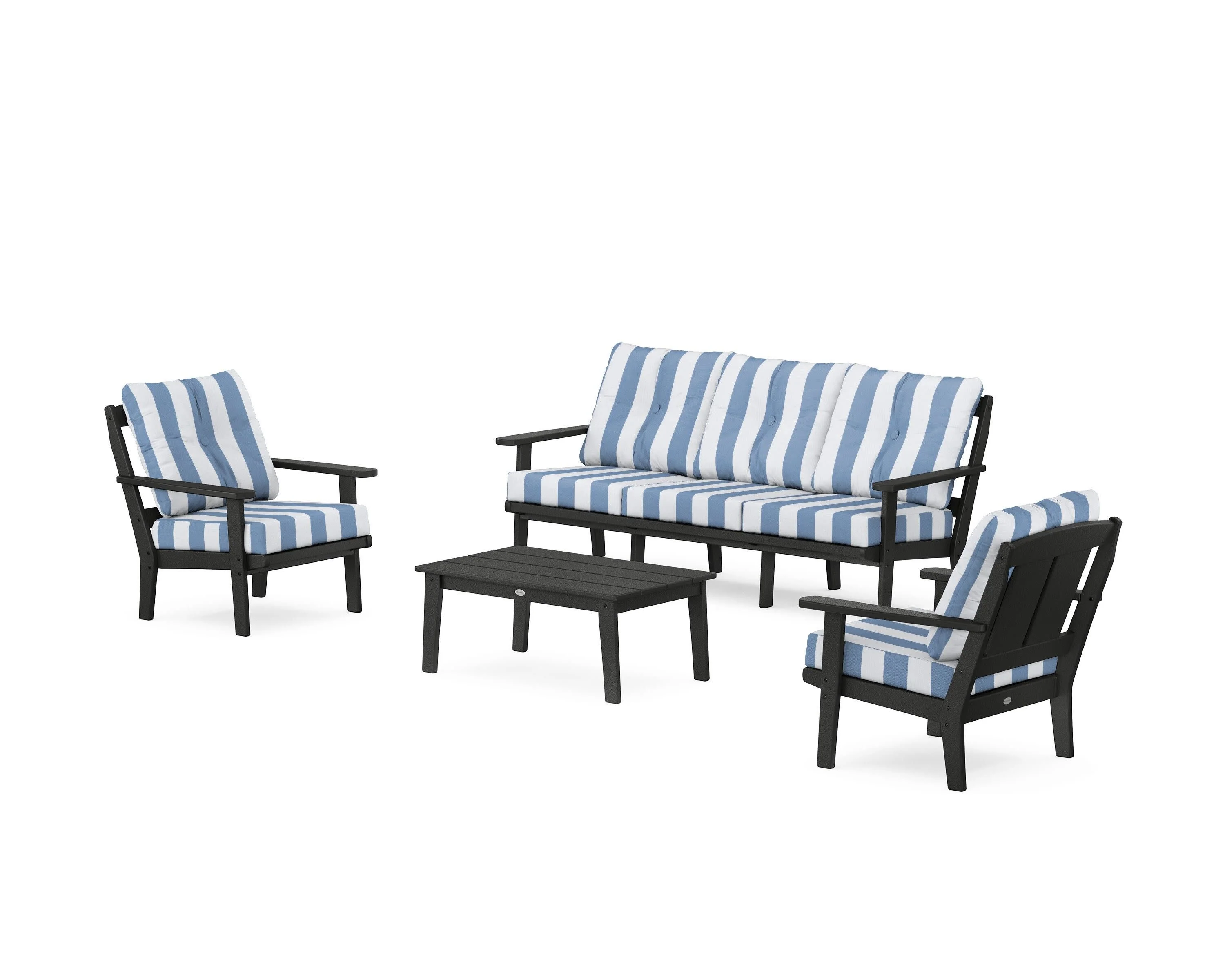Mission 4-Piece Deep Seating Set with Sofa - Image 29