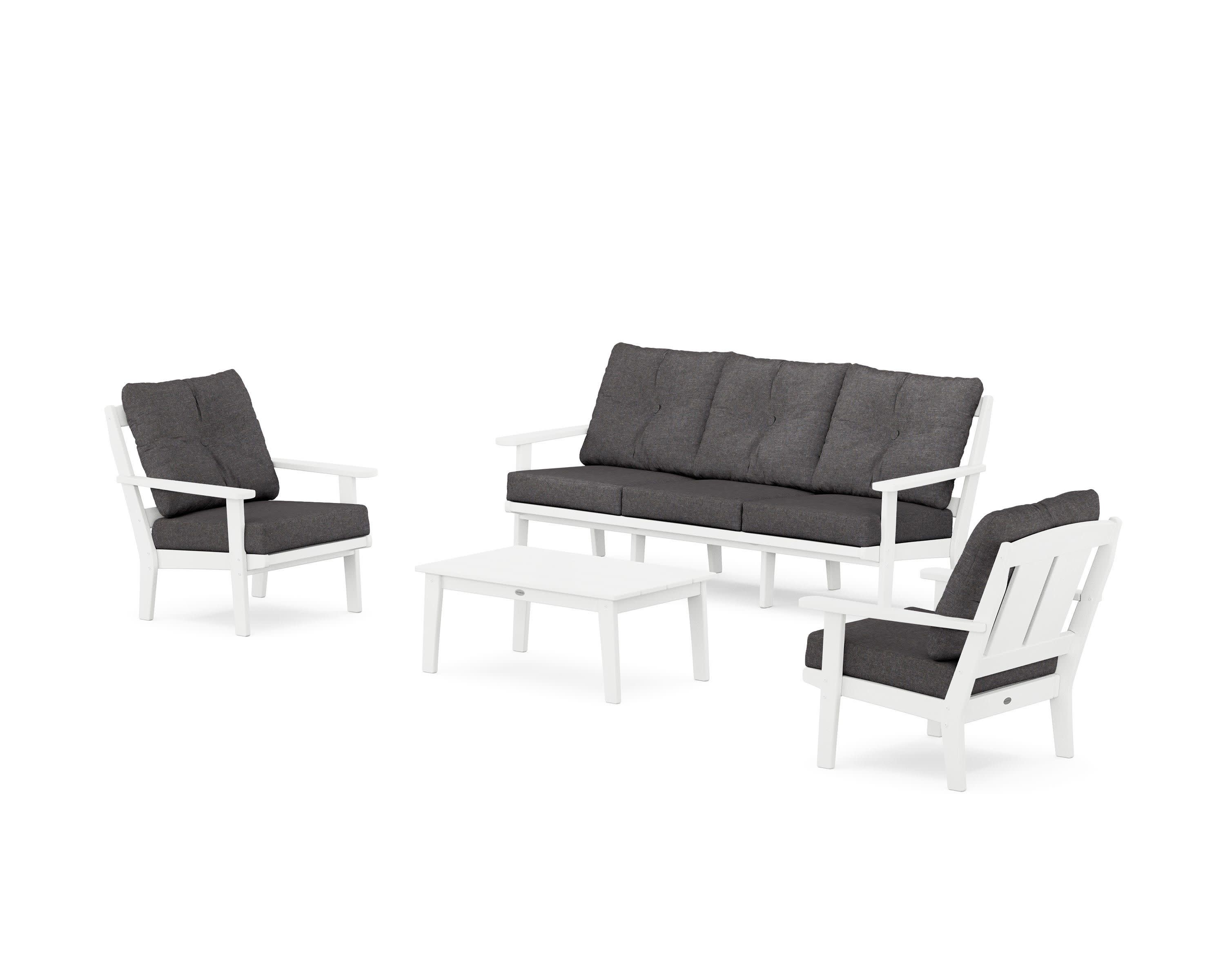 Mission 4-Piece Deep Seating Set with Sofa - Image 3
