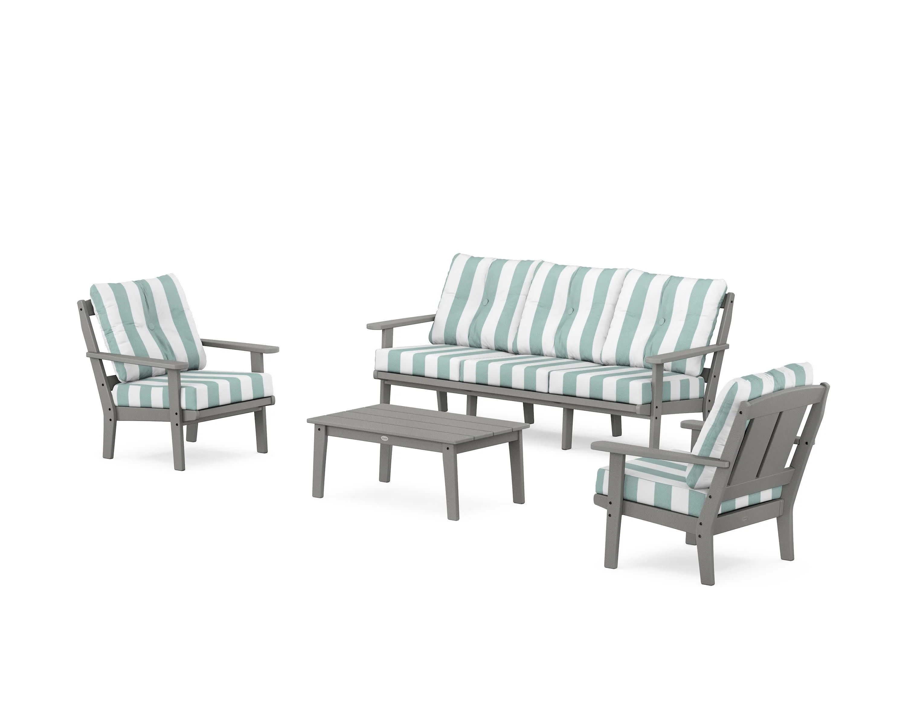 Mission 4-Piece Deep Seating Set with Sofa - Image 30