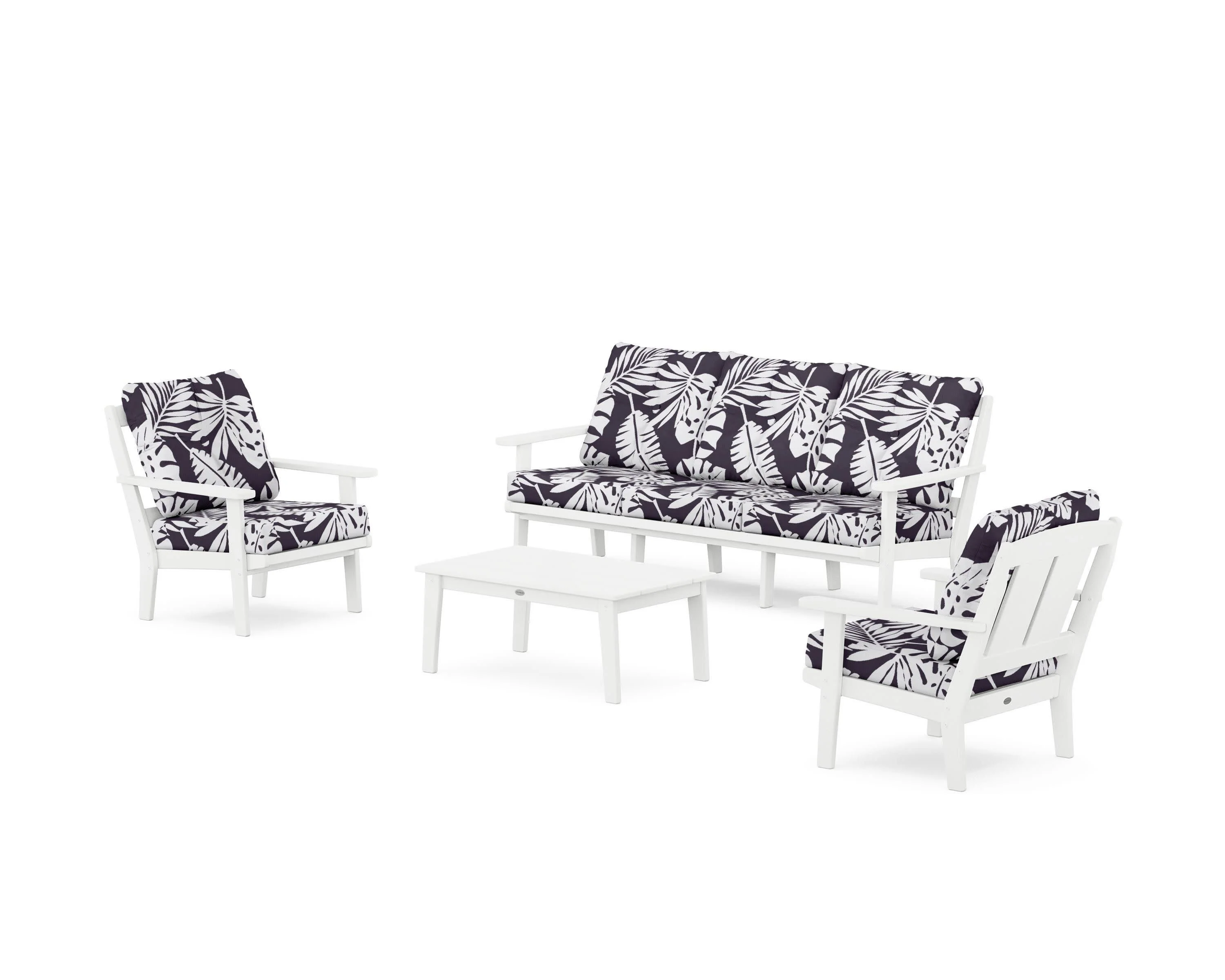 Mission 4-Piece Deep Seating Set with Sofa - Image 33