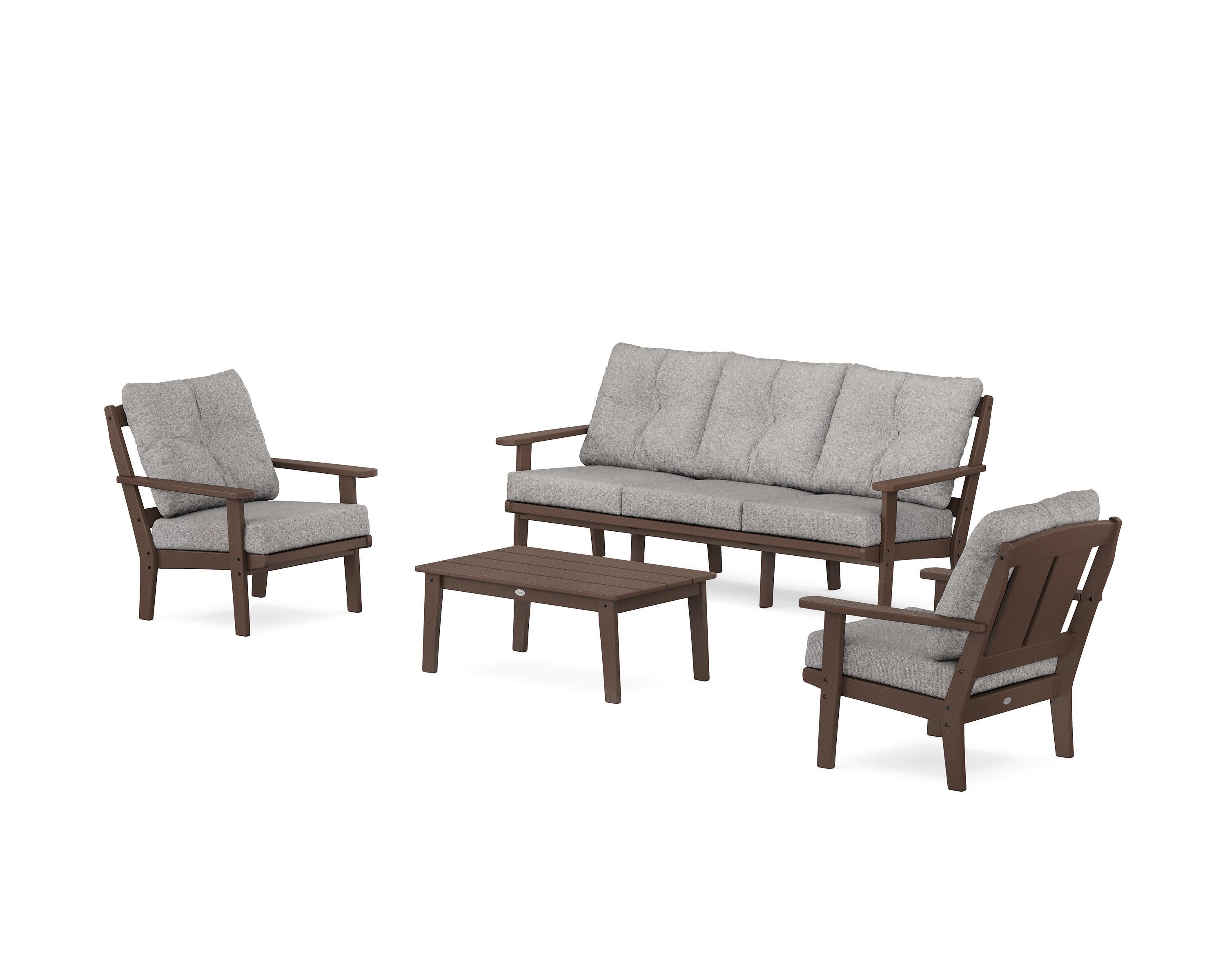 Mission 4-Piece Deep Seating Set with Sofa - Image 35
