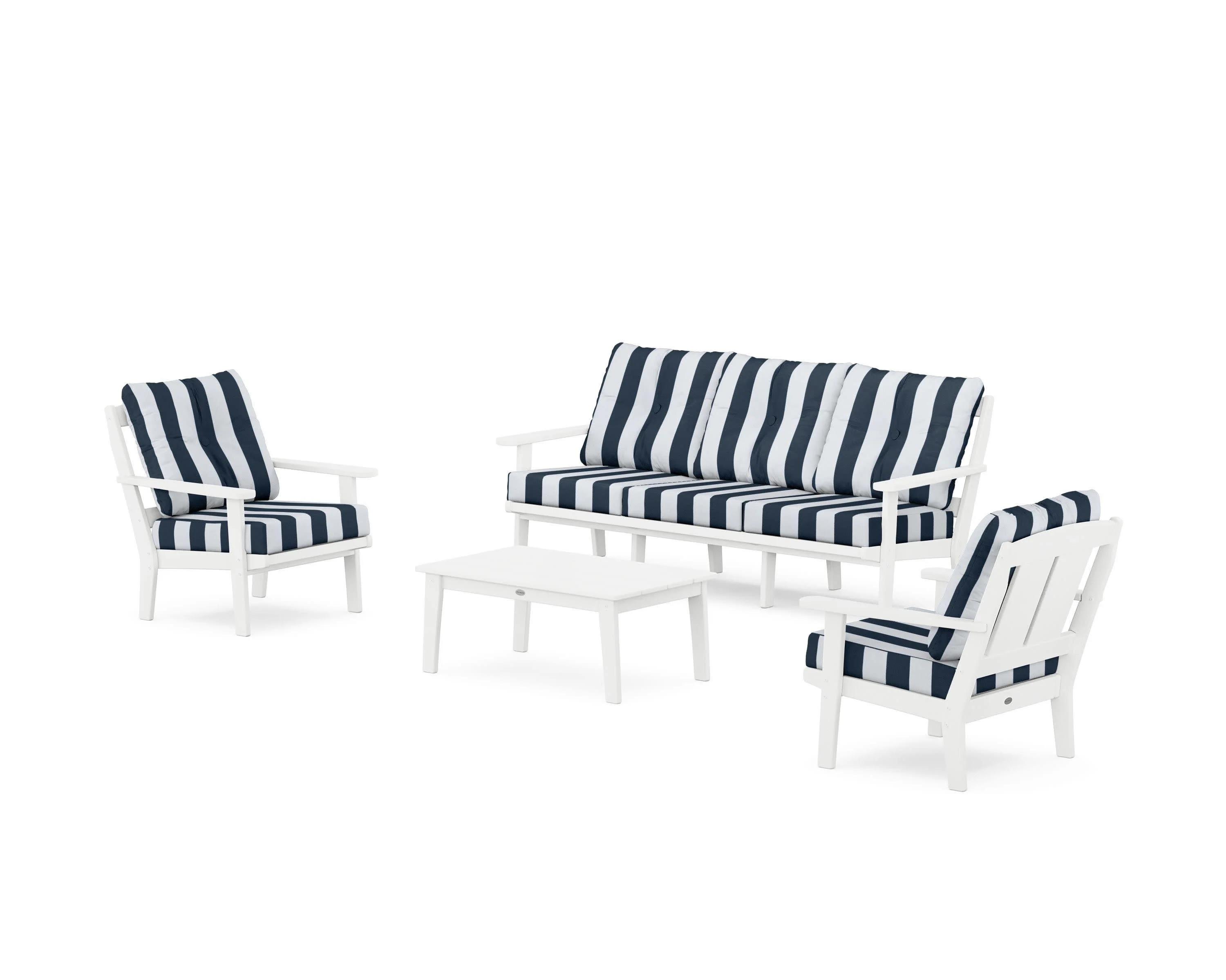 Mission 4-Piece Deep Seating Set with Sofa - Image 36