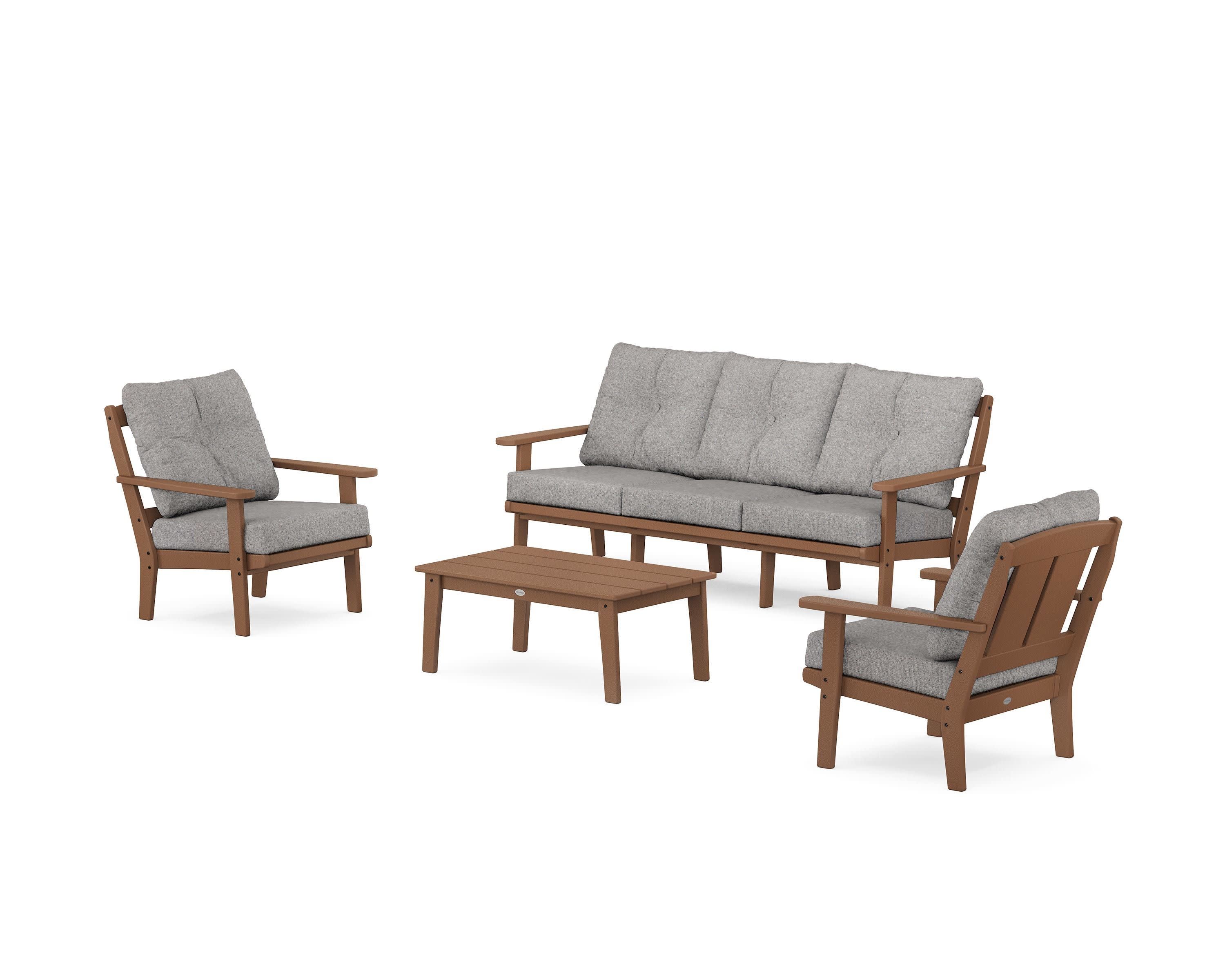 Mission 4-Piece Deep Seating Set with Sofa - Image 39