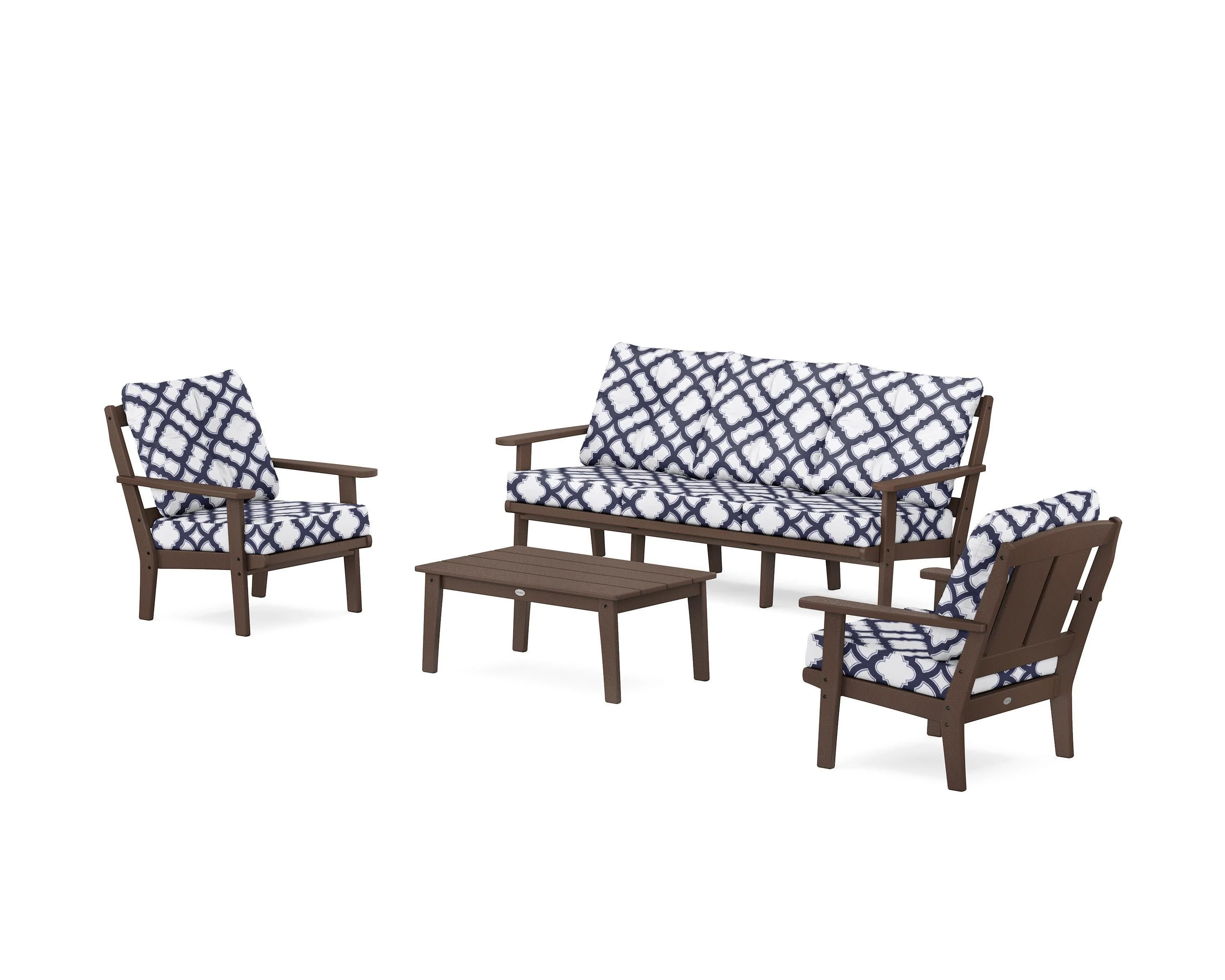 Mission 4-Piece Deep Seating Set with Sofa - Image 47