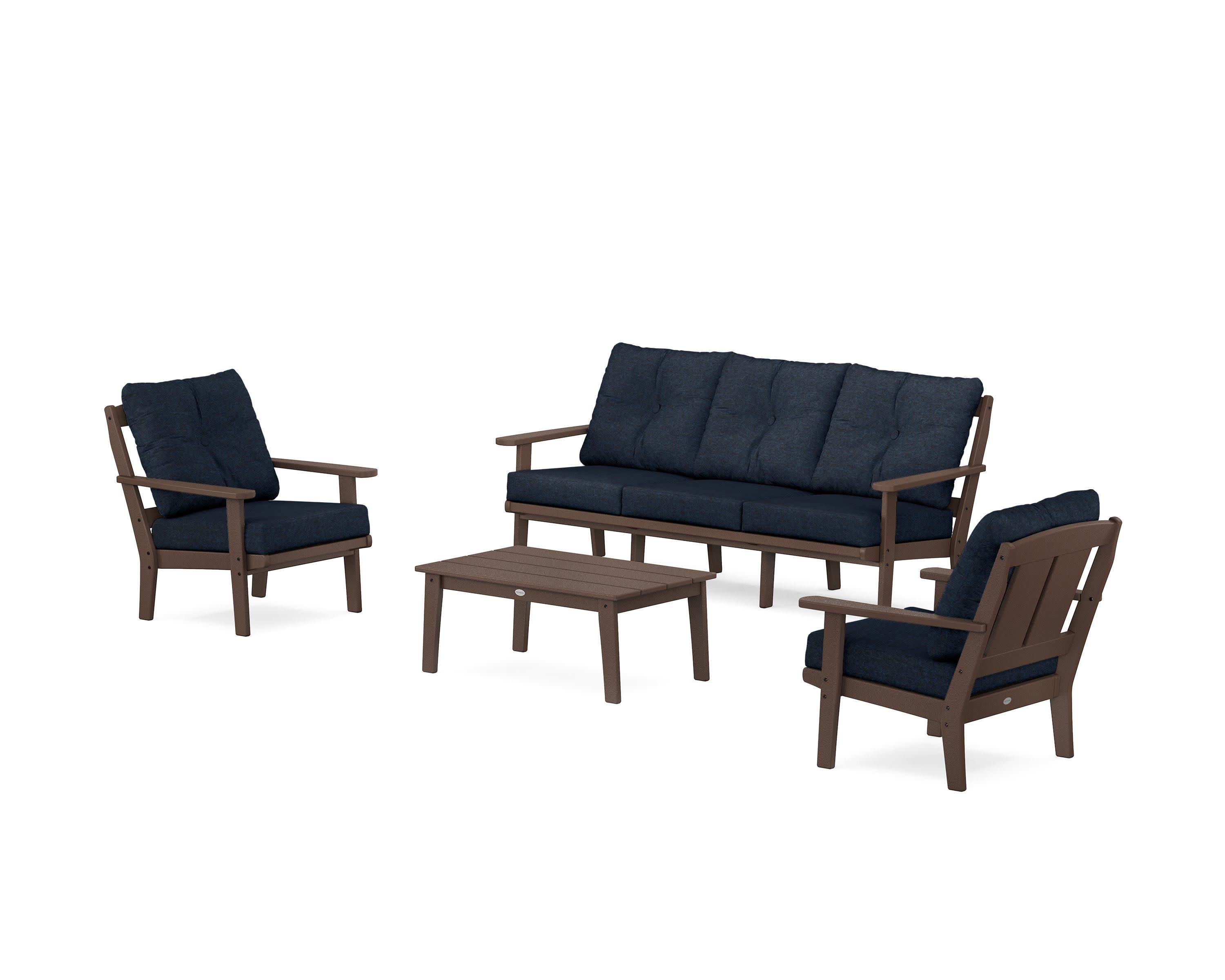 Mission 4-Piece Deep Seating Set with Sofa - Image 48
