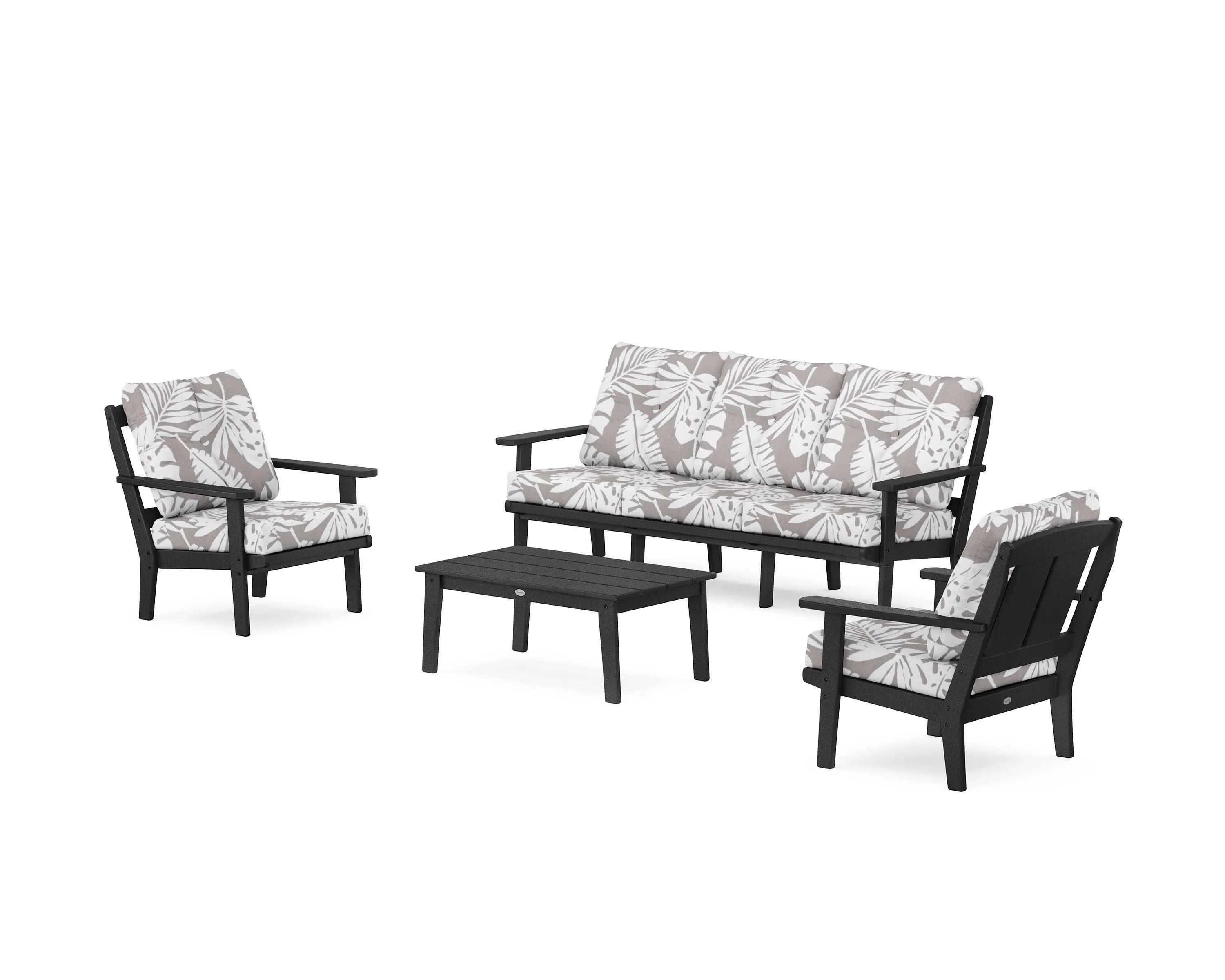 Mission 4-Piece Deep Seating Set with Sofa - Image 49