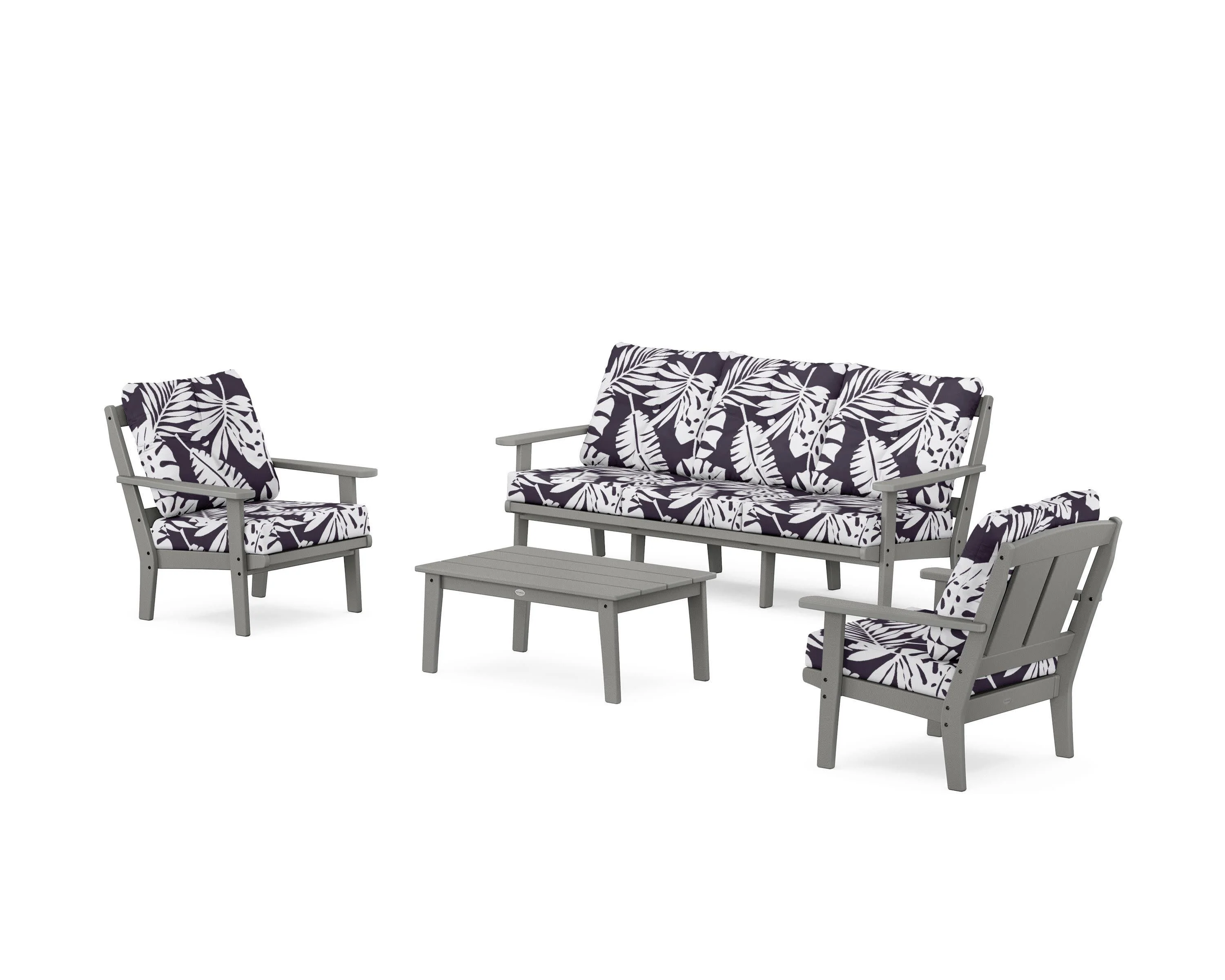 Mission 4-Piece Deep Seating Set with Sofa - Image 5