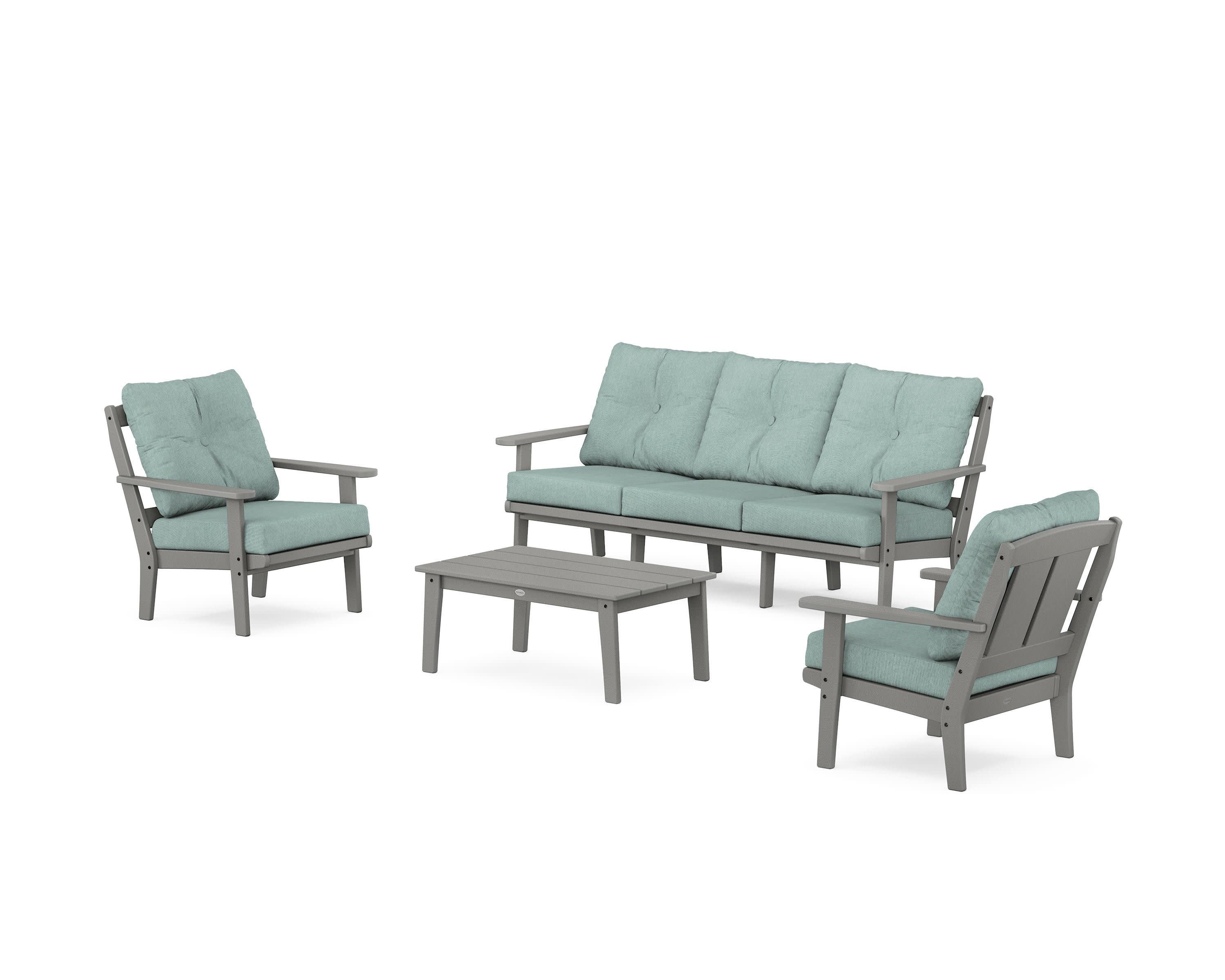 Mission 4-Piece Deep Seating Set with Sofa - Image 50