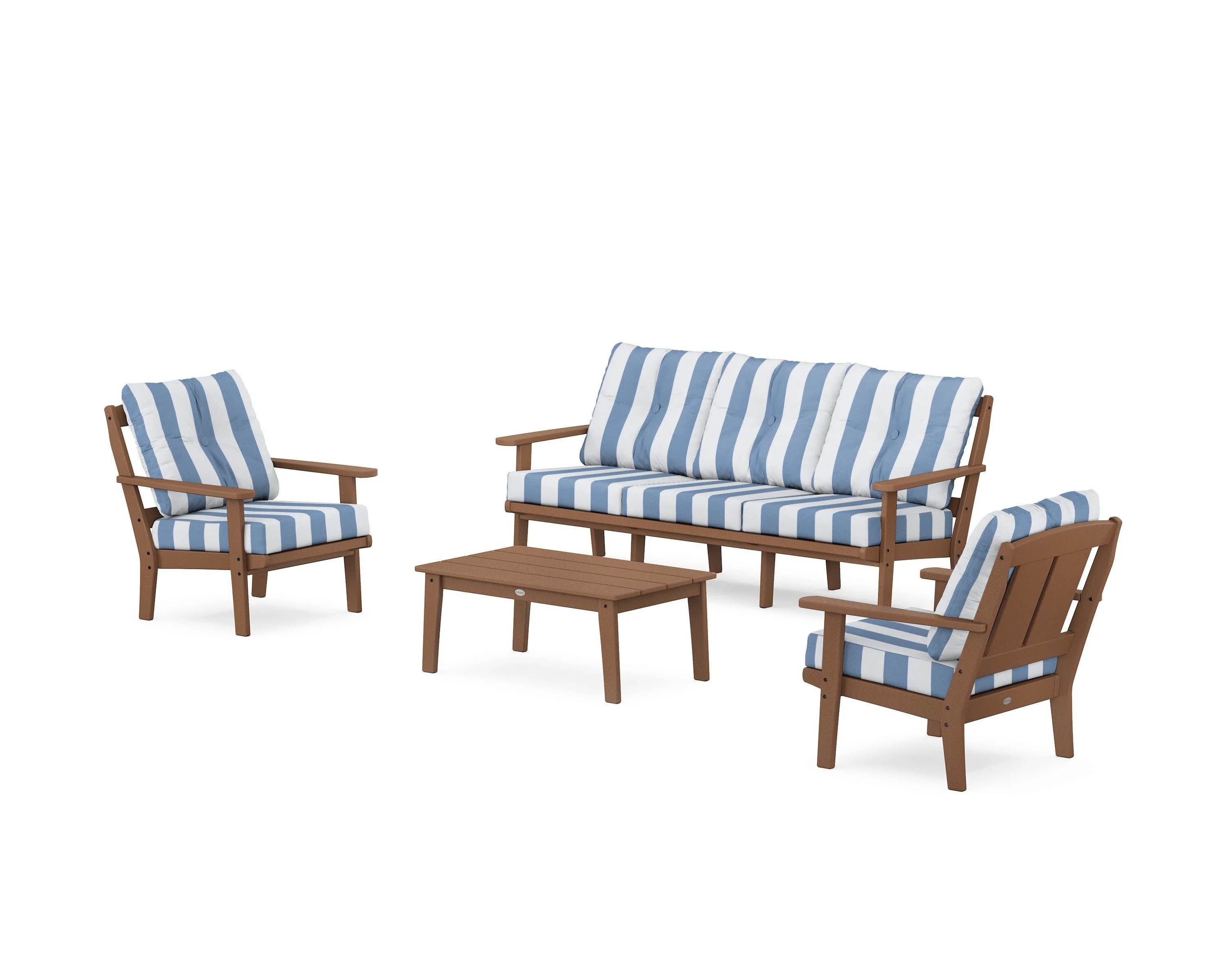 Mission 4-Piece Deep Seating Set with Sofa - Image 55