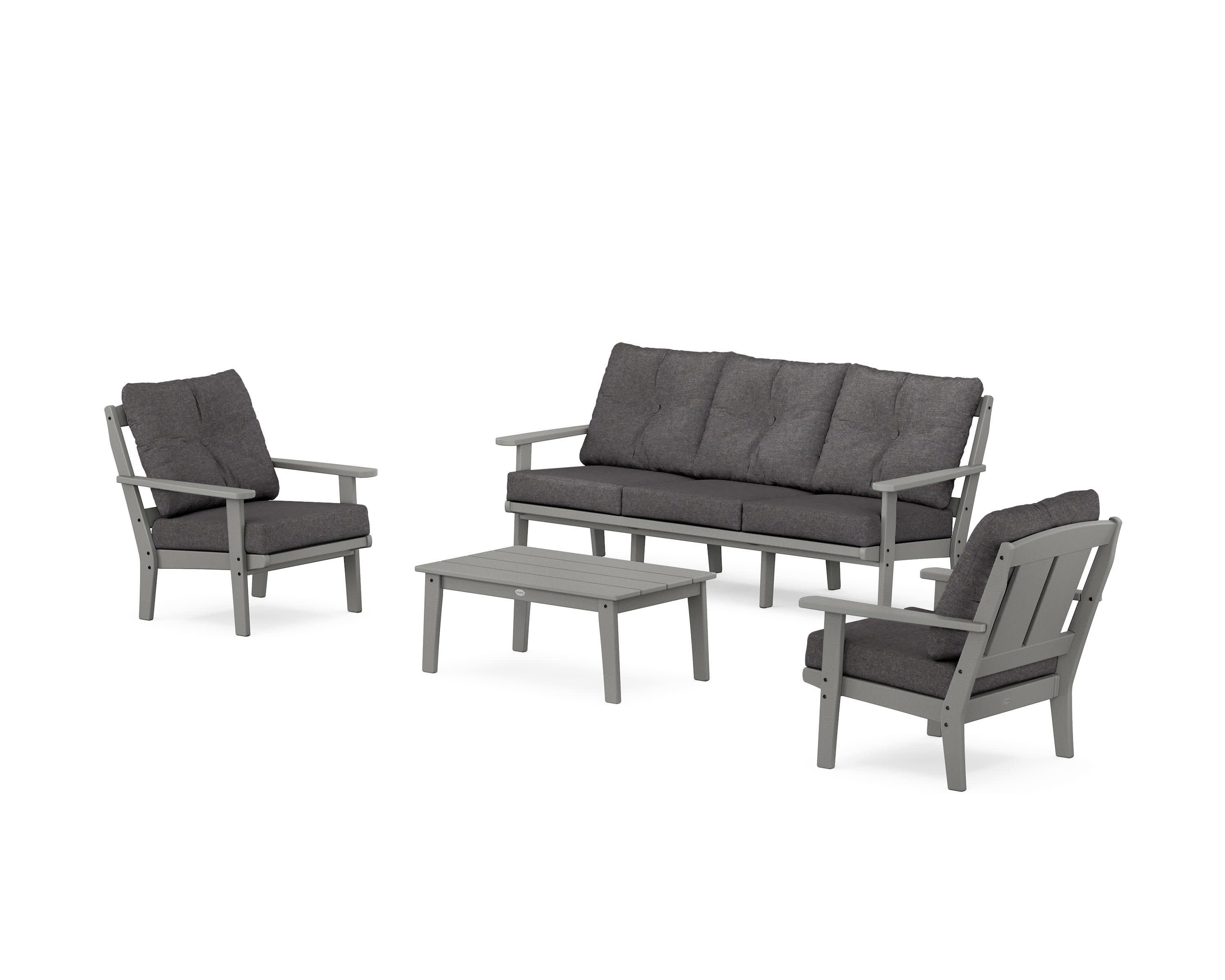 Mission 4-Piece Deep Seating Set with Sofa - Image 57
