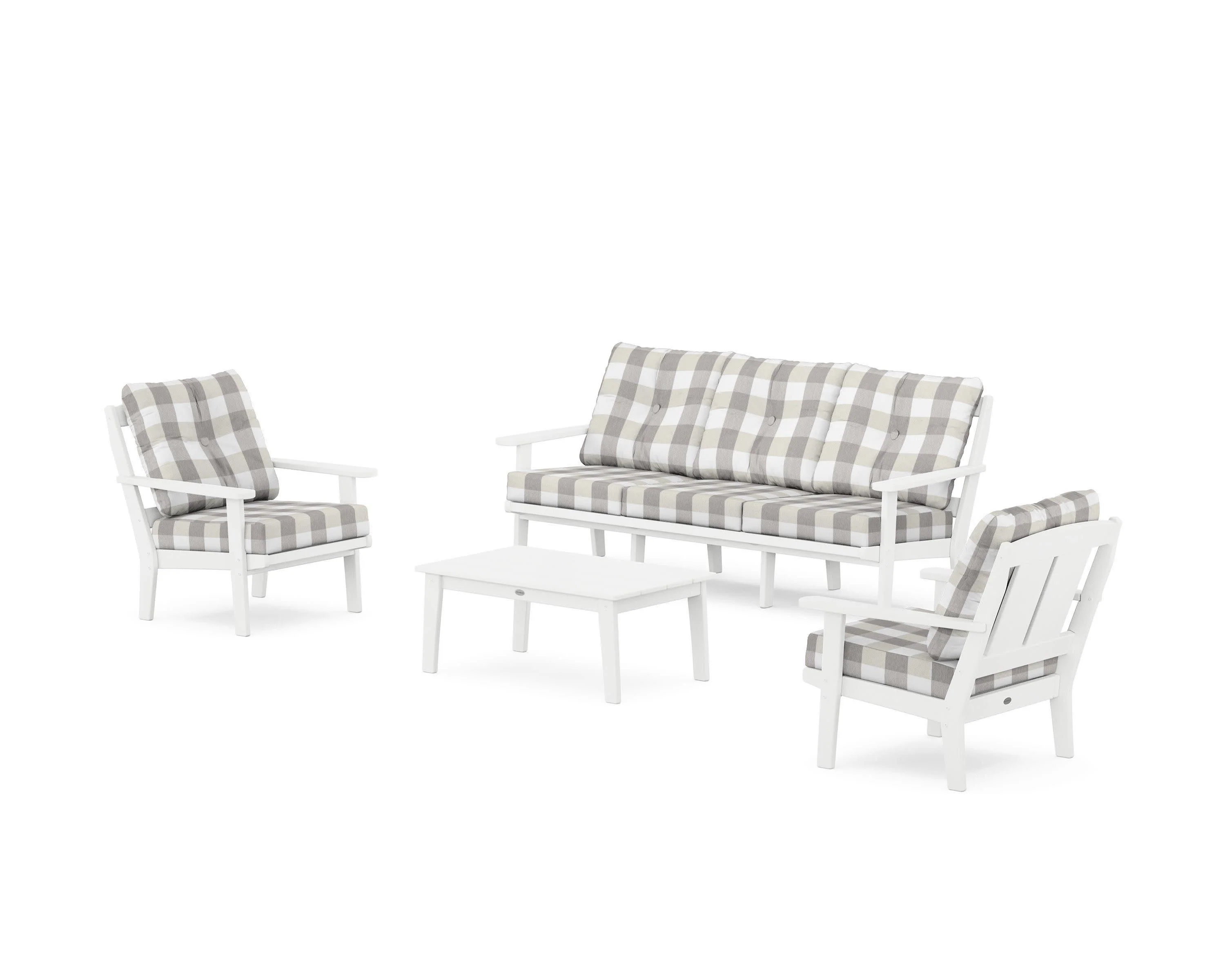 Mission 4-Piece Deep Seating Set with Sofa - Image 58