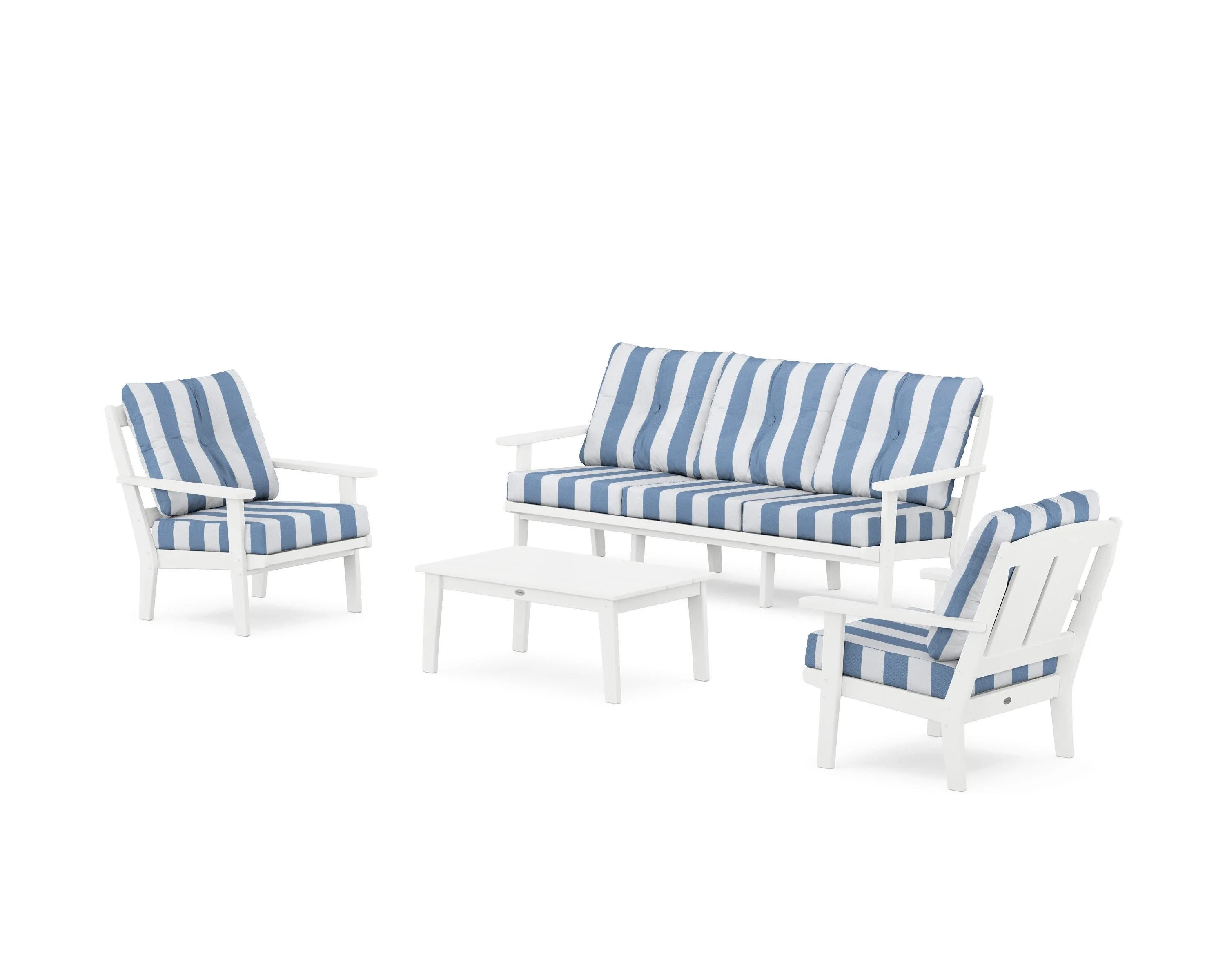 Mission 4-Piece Deep Seating Set with Sofa - Image 68
