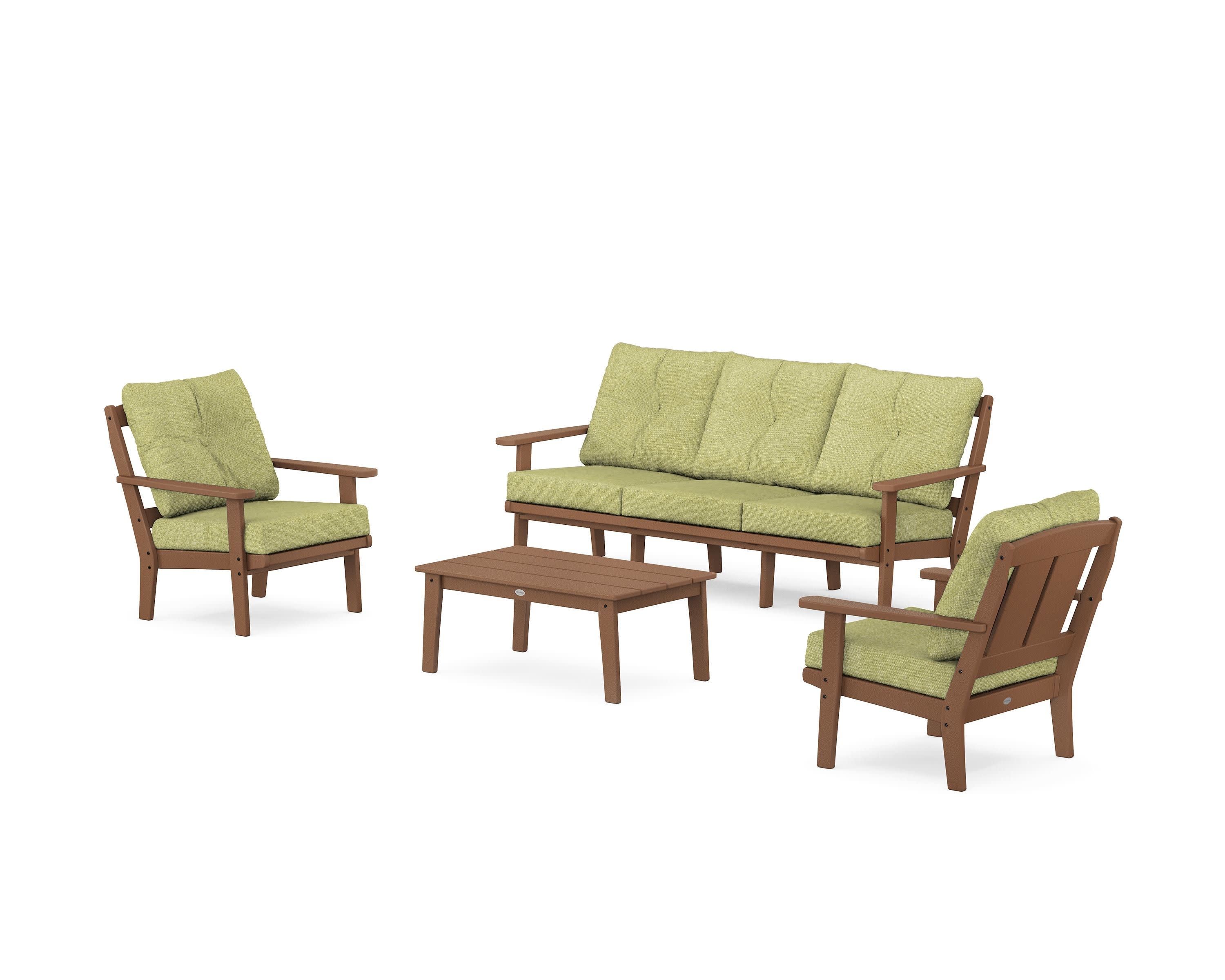 Mission 4-Piece Deep Seating Set with Sofa - Image 69