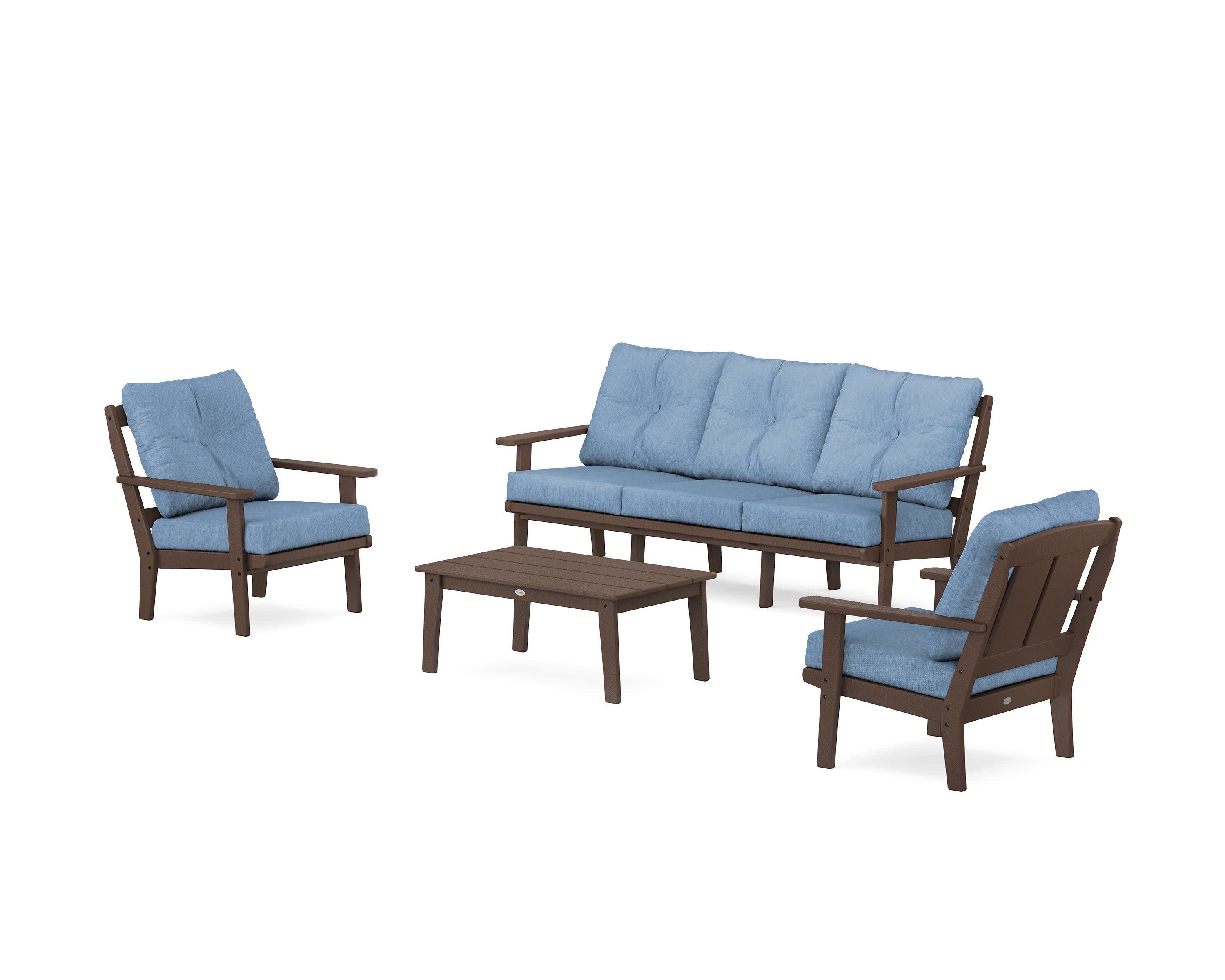 Mission 4-Piece Deep Seating Set with Sofa - Image 71