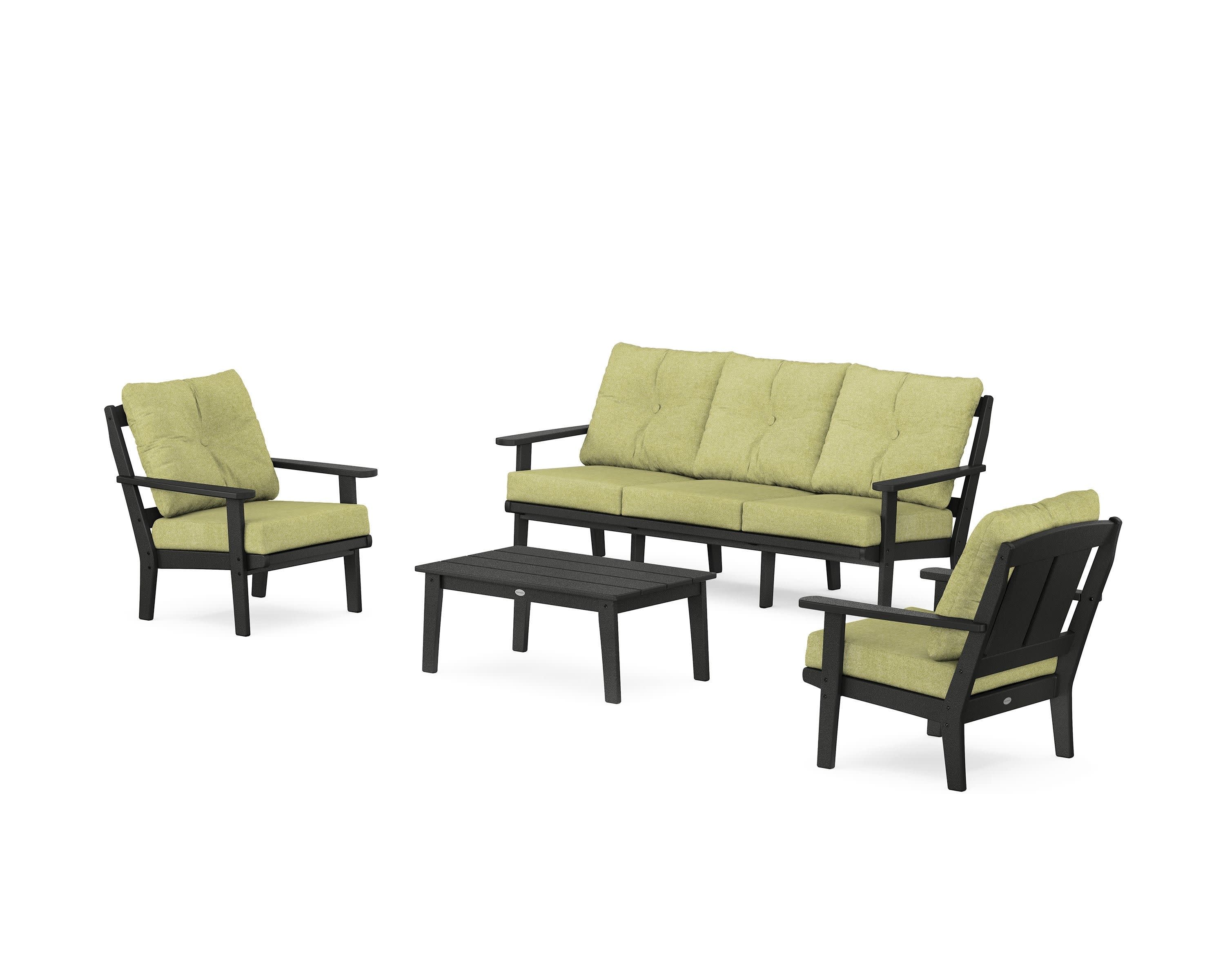 Mission 4-Piece Deep Seating Set with Sofa - Image 72