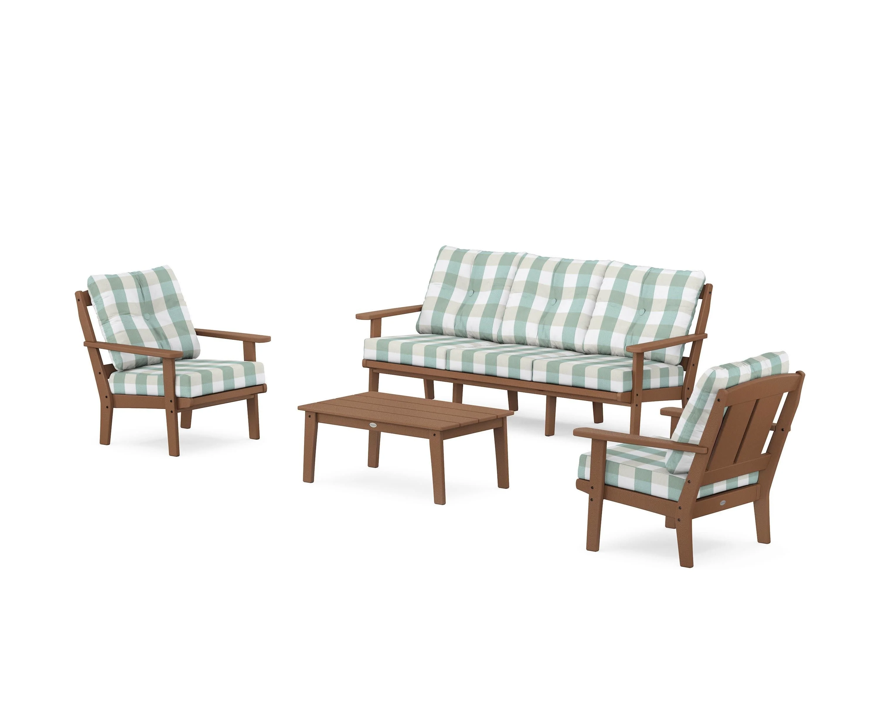 Mission 4-Piece Deep Seating Set with Sofa - Image 75