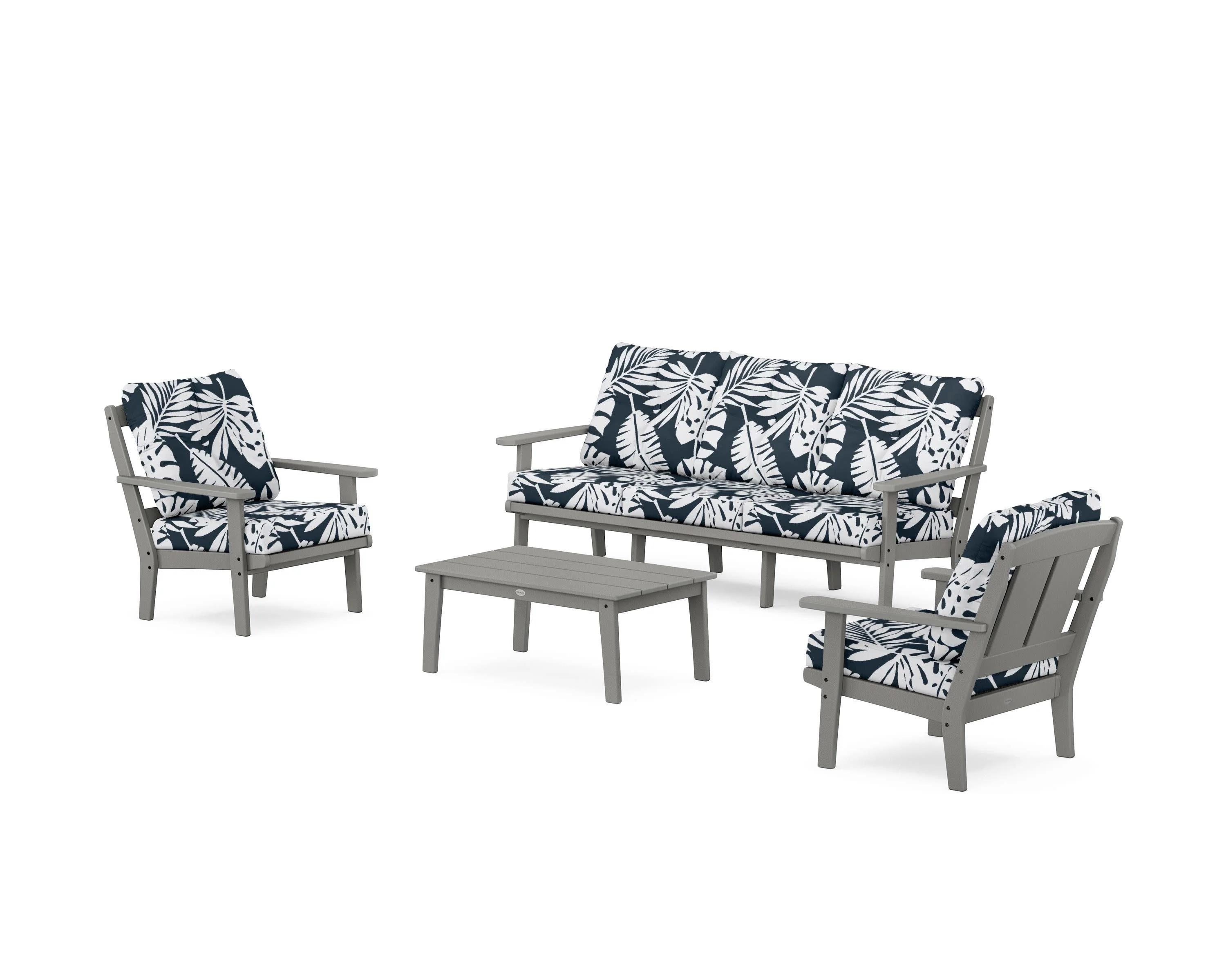 Mission 4-Piece Deep Seating Set with Sofa - Image 78