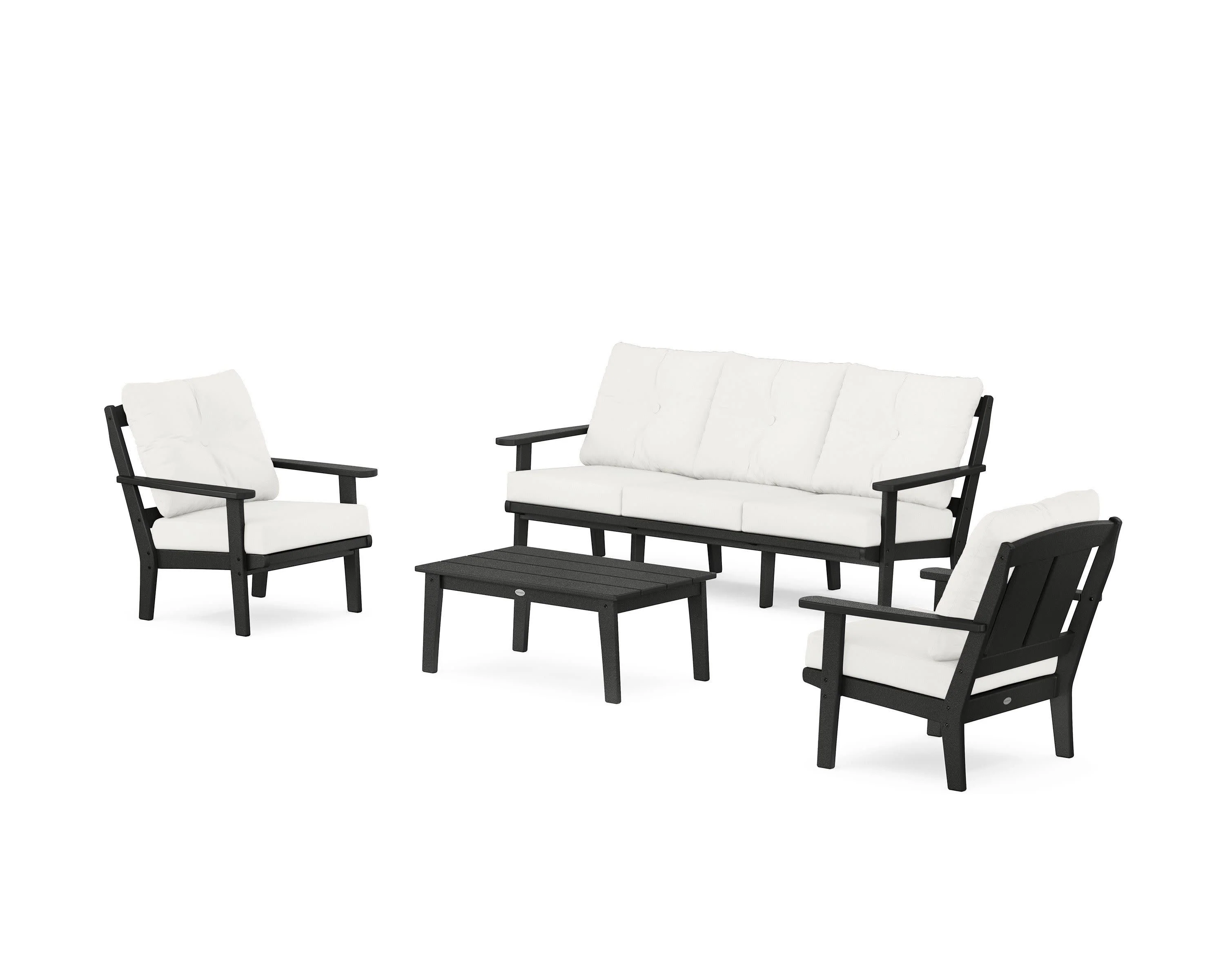 Mission 4-Piece Deep Seating Set with Sofa - Image 80