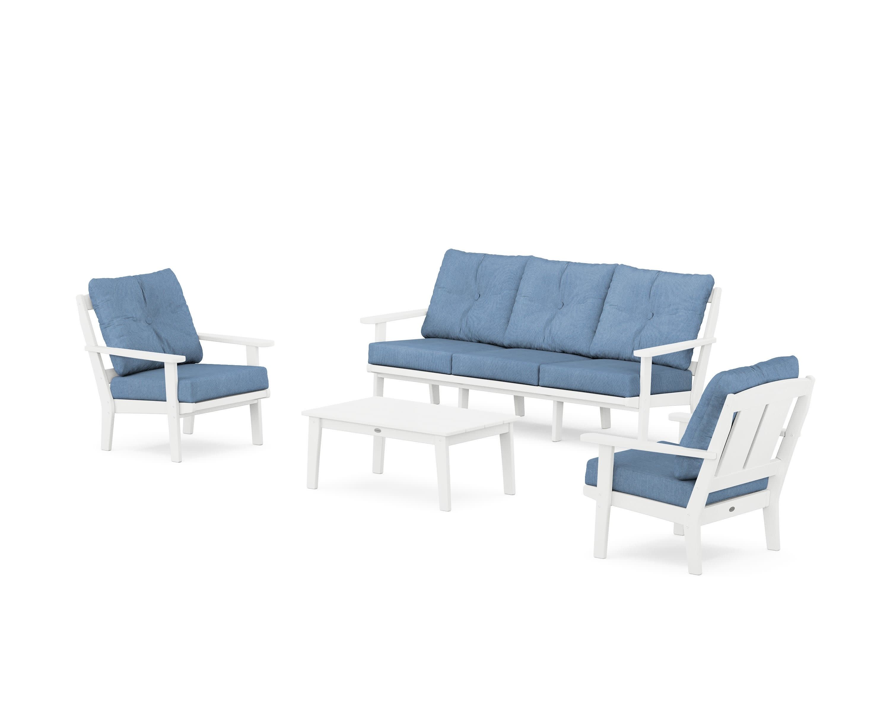 Mission 4-Piece Deep Seating Set with Sofa - Image 84