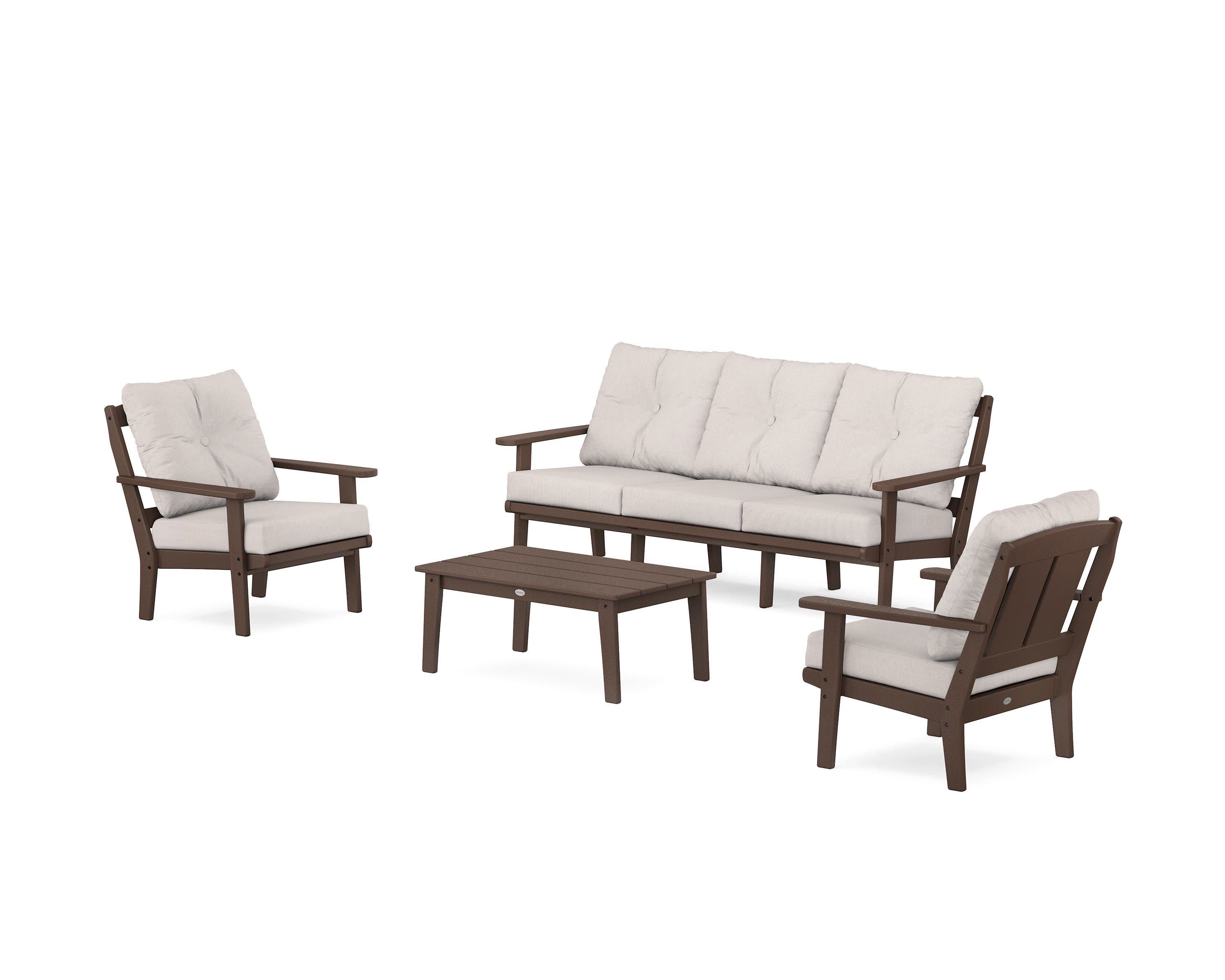 Mission 4-Piece Deep Seating Set with Sofa - Image 86