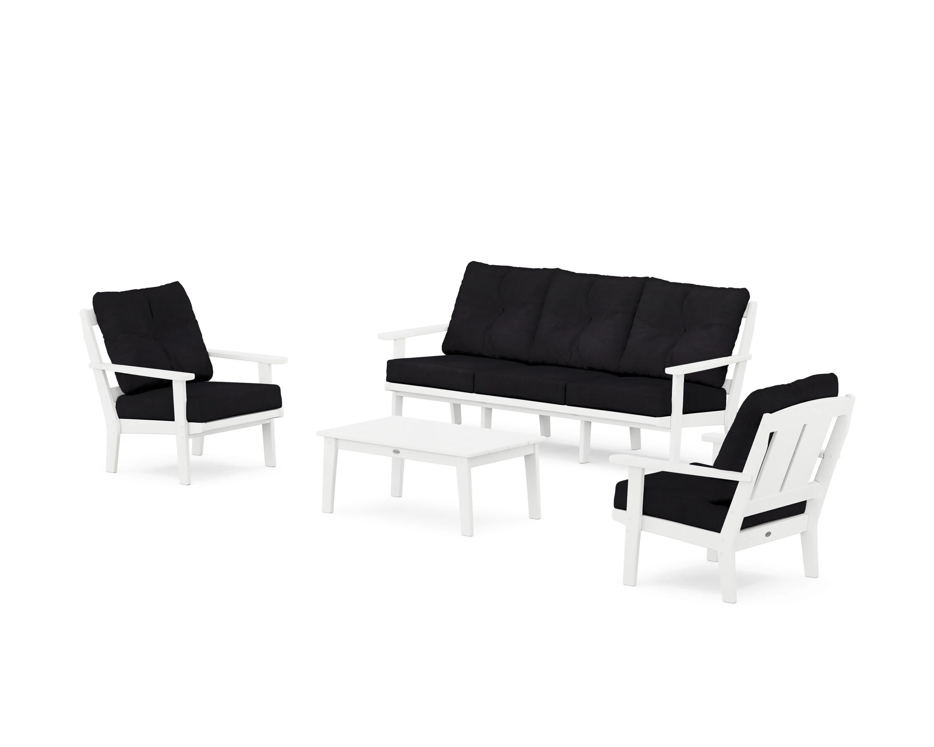 Mission 4-Piece Deep Seating Set with Sofa - Image 88