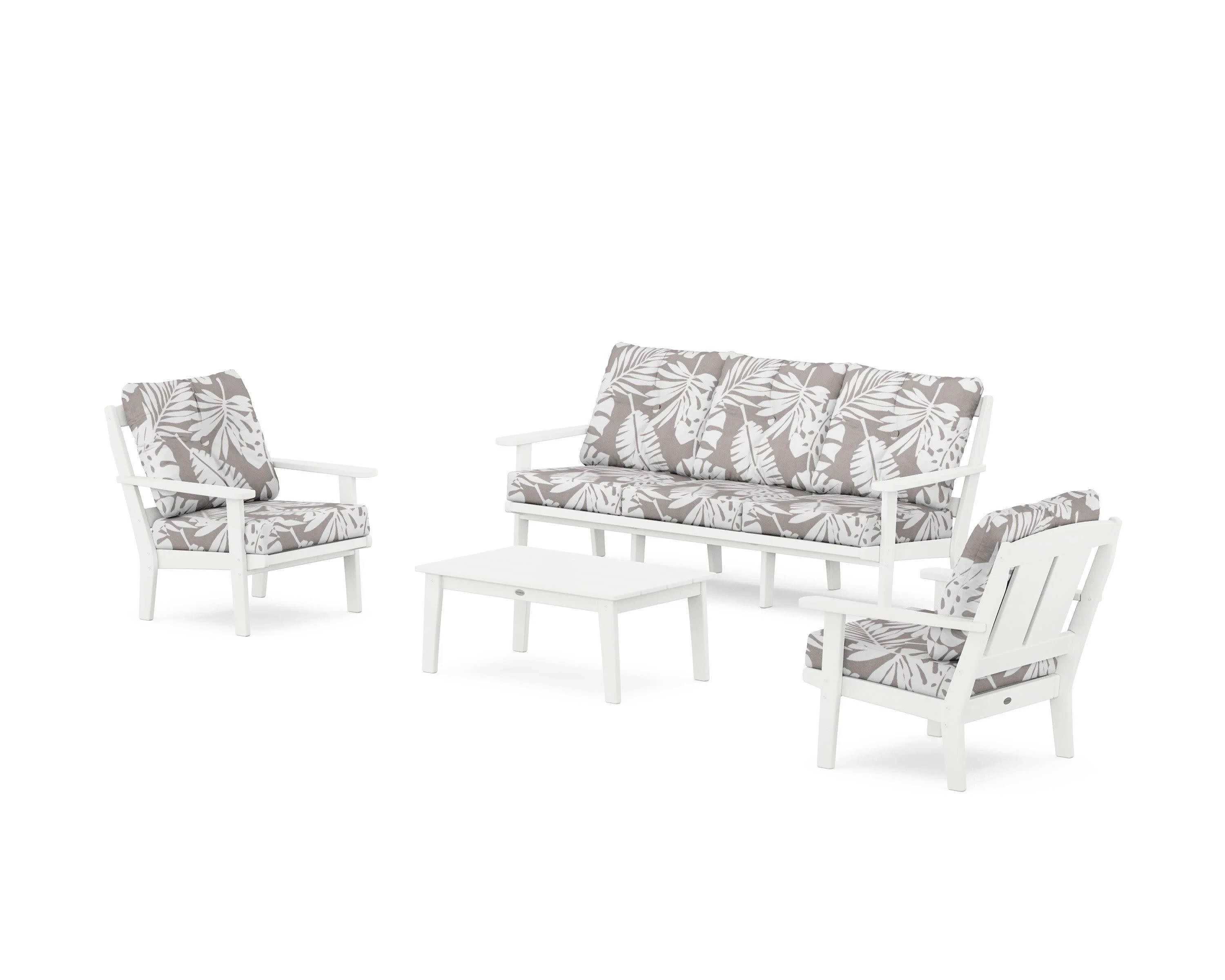 Mission 4-Piece Deep Seating Set with Sofa - Image 94