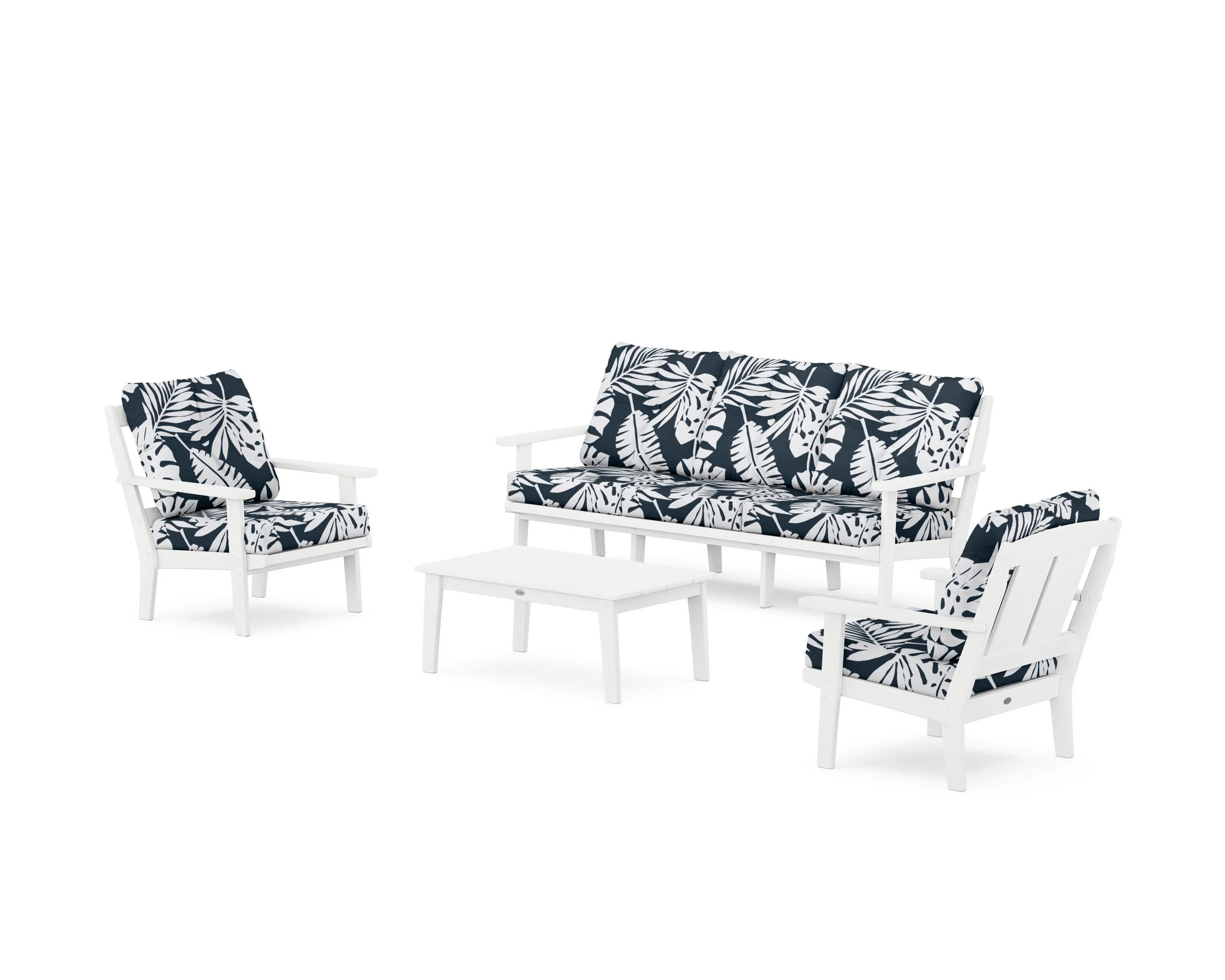 Mission 4-Piece Deep Seating Set with Sofa - Image 98