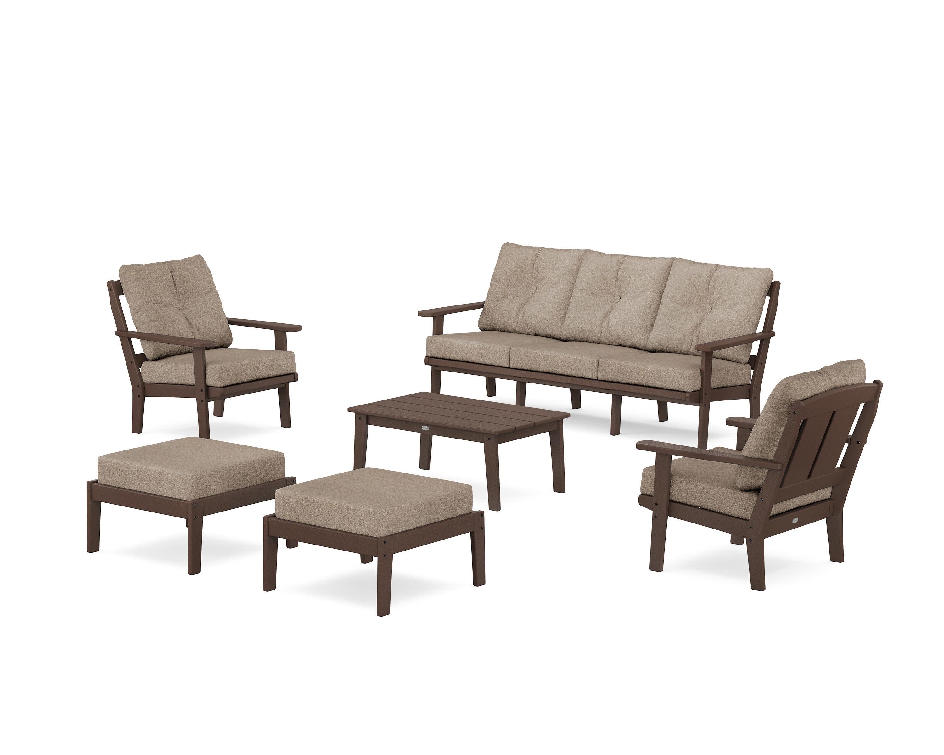 Mission 6-Piece Lounge Sofa Set - Image 105