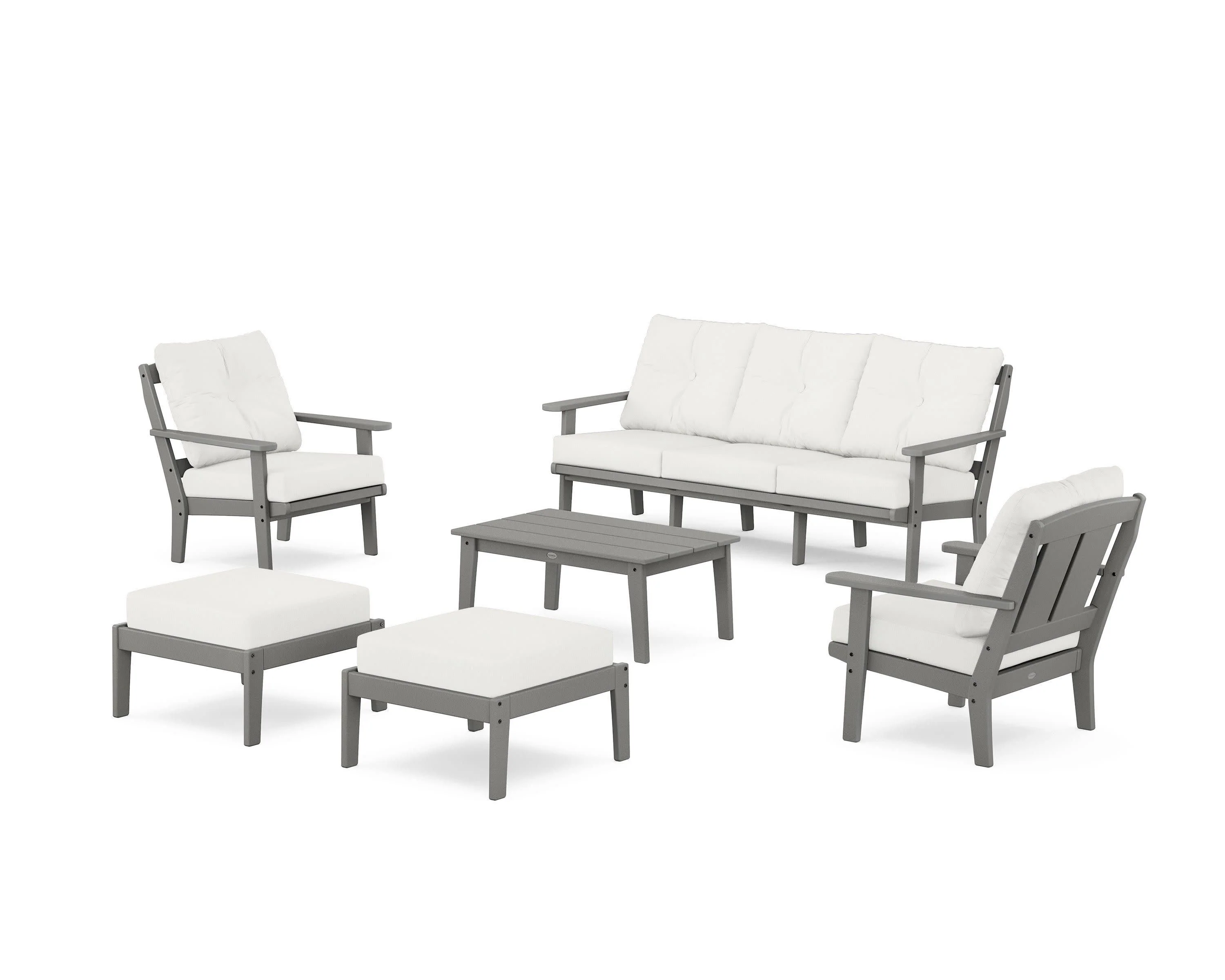 Mission 6-Piece Lounge Sofa Set - Image 112