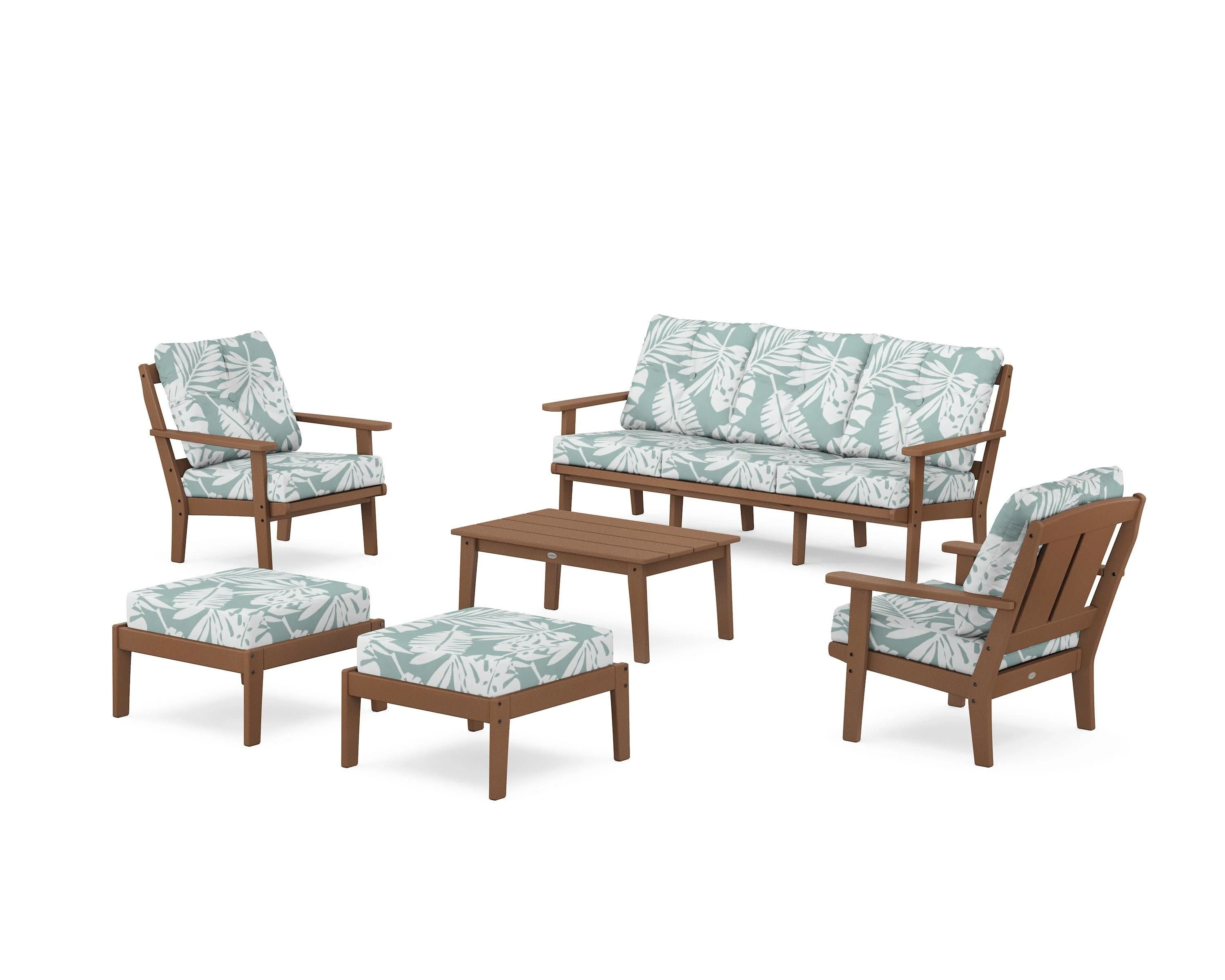Mission 6-Piece Lounge Sofa Set - Image 114